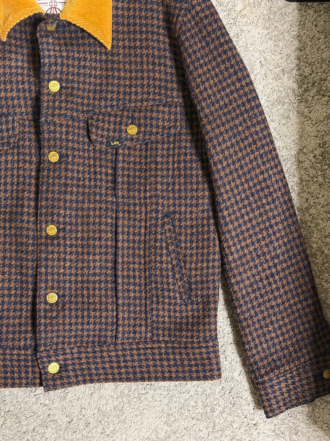 리 해리스트위드 스톰라이더 울 자켓 상품이미지4