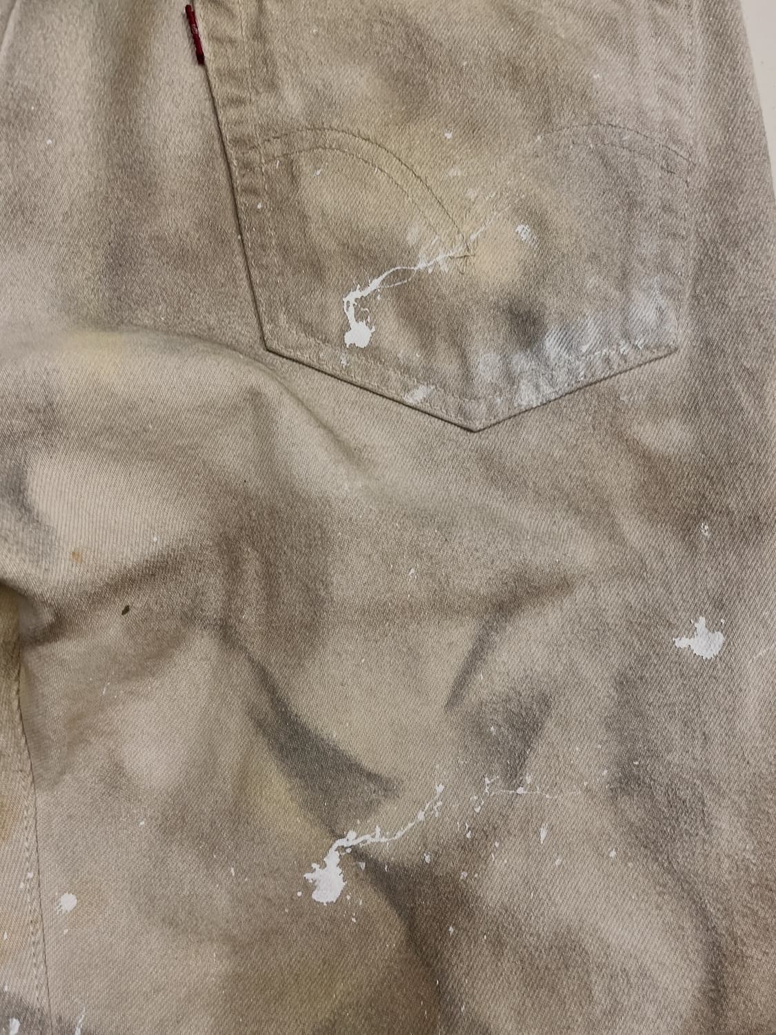 Levi’s 501 White Denim Pants 상품이미지5