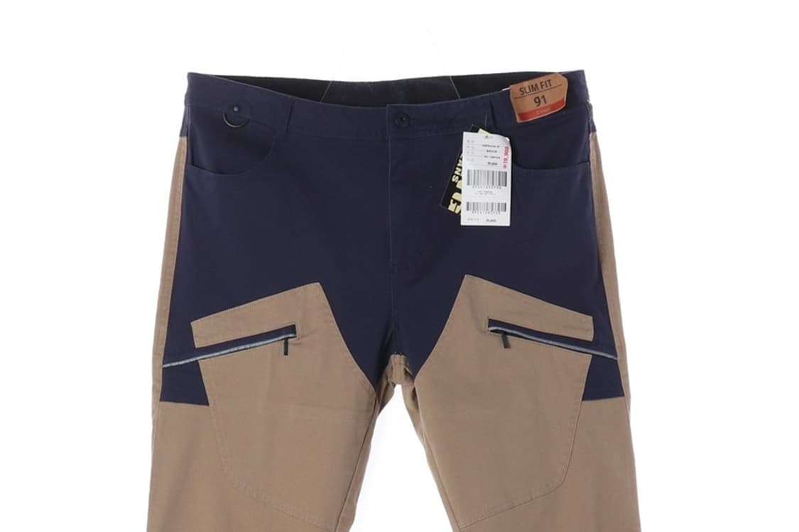 DEKEN 유니섹스 슬림핏 투톤 하이킹 팬츠 상품이미지3