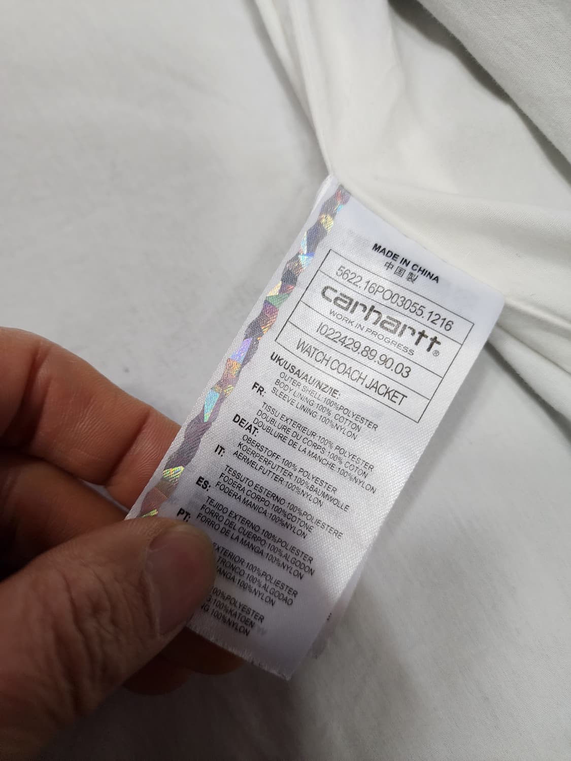 칼하트 블랙 코치 자켓  XL사이즈 상품이미지2