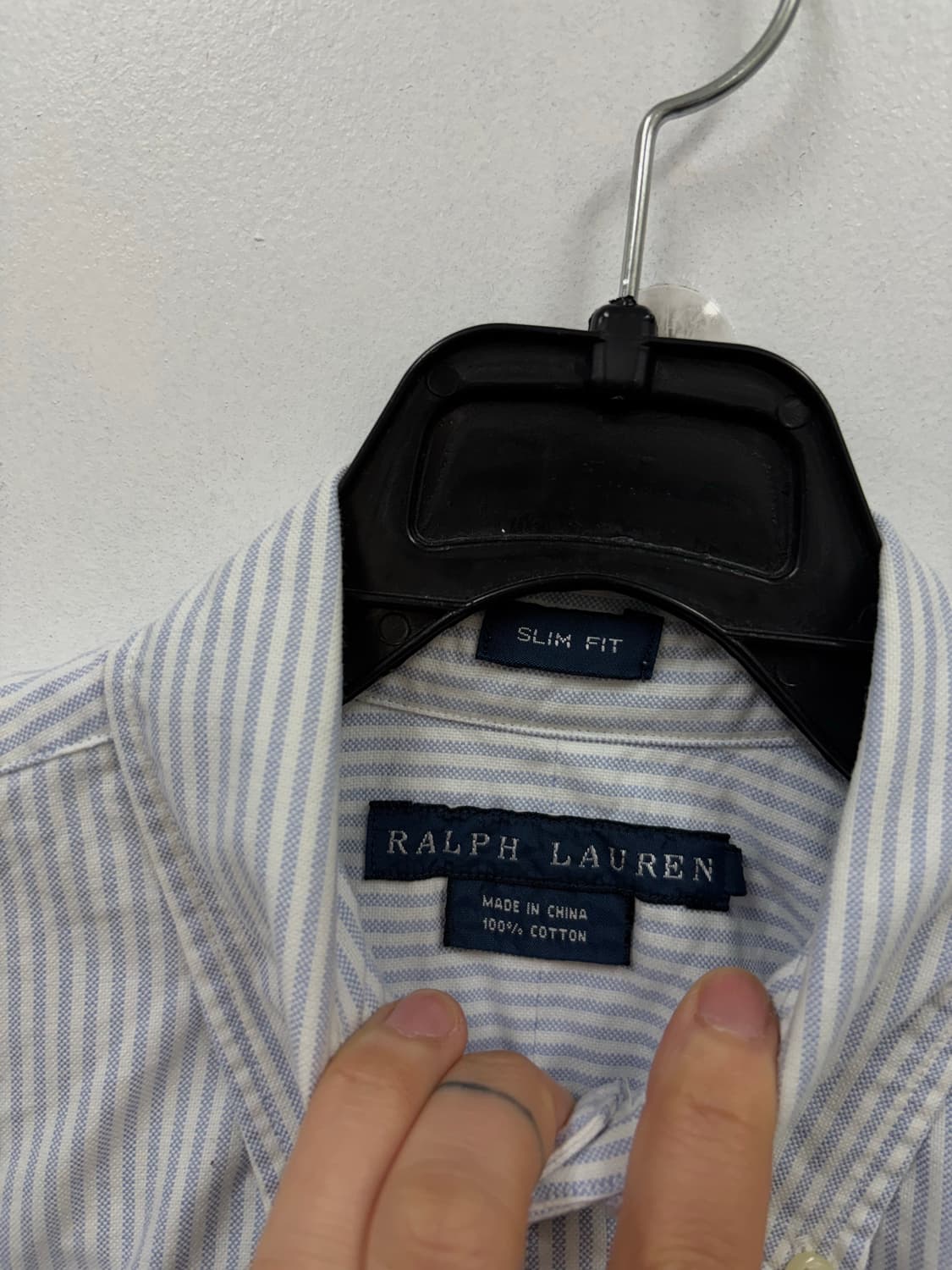 폴로랄프로렌 옥스포드 여성 슬림핏셔츠 상품이미지5