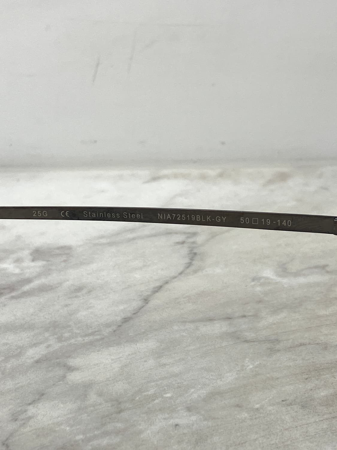 니로 NIRO 실버 블랙 솔텍스 라운드 메탈테 안경 상품이미지7