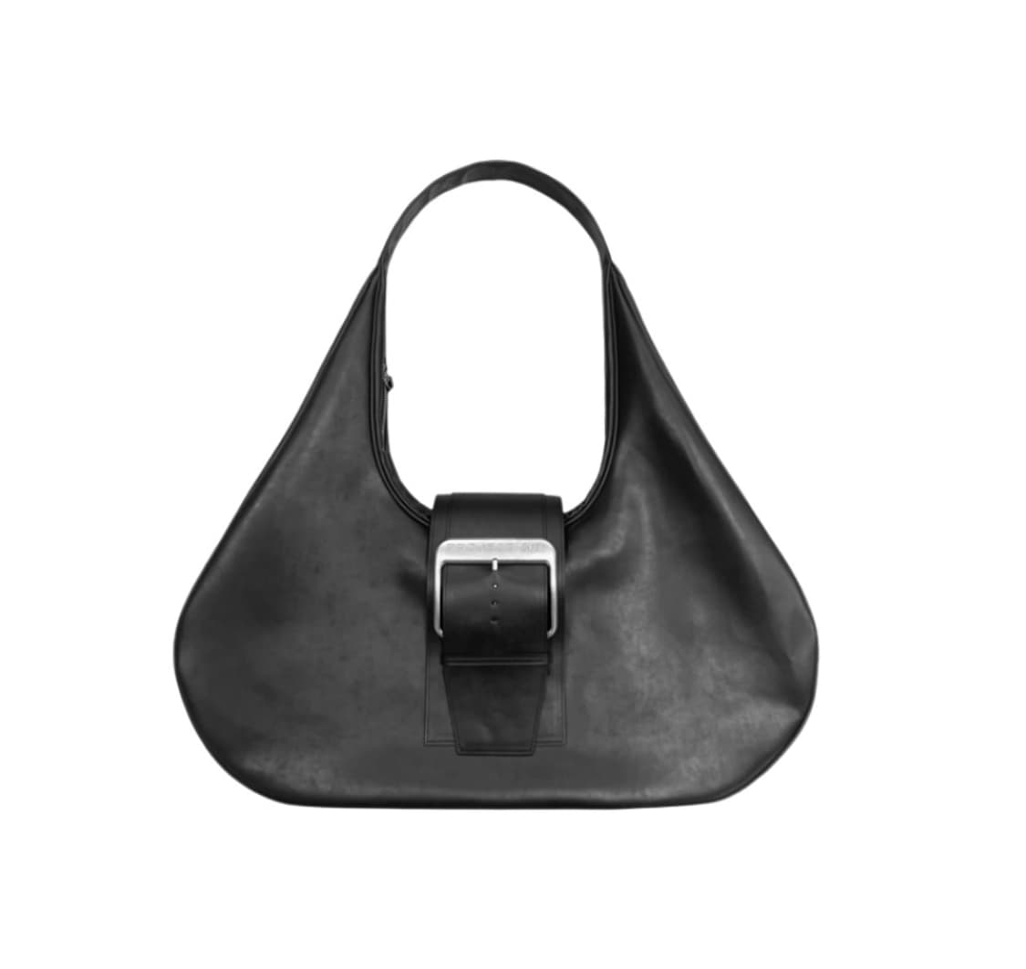 판매) 프로젝트 G/R 메가 버클 호보백 블랙 상품이미지1