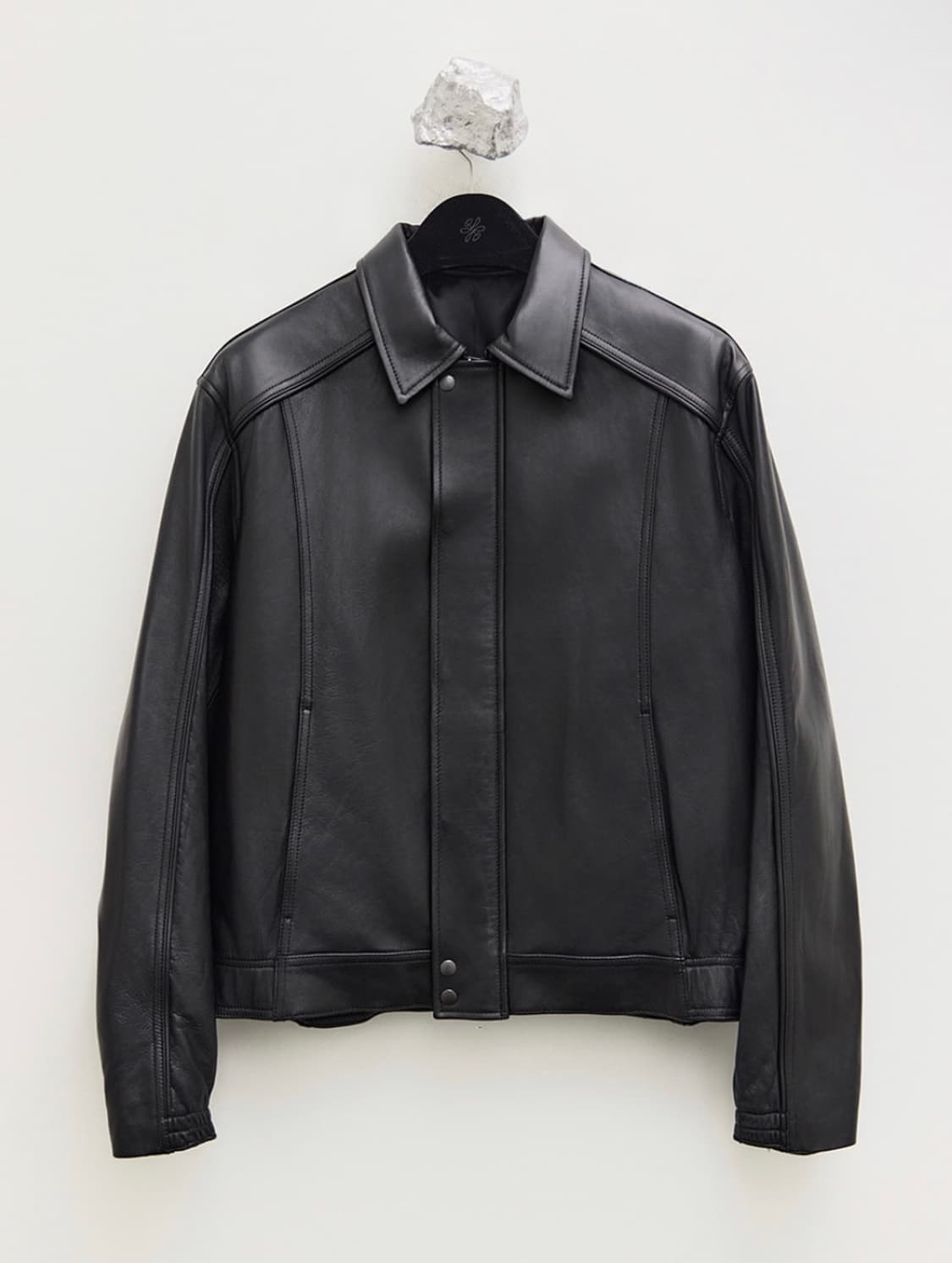 [M] 유스 레더 봄버 상품이미지1