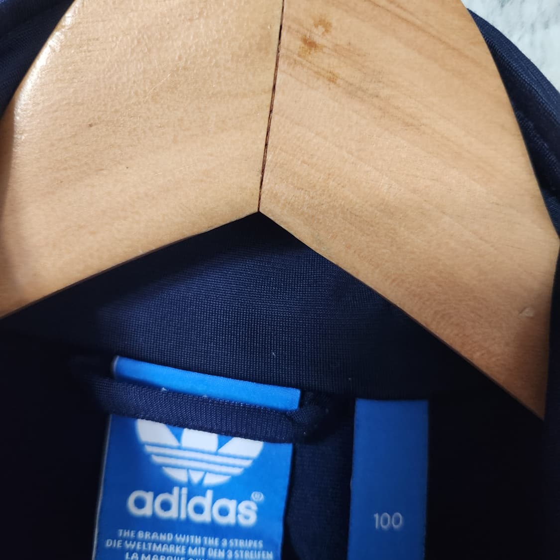 H656 [100] 아디다스 파이어버드 남색 트랙탑 져지 상품이미지4