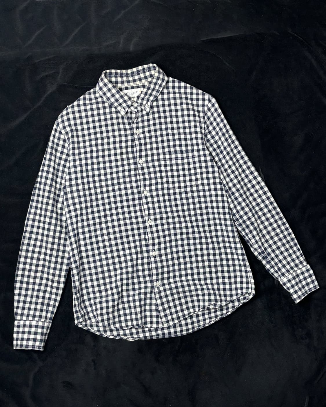 일본빈티지 PLST 체크 셔츠 상품이미지1