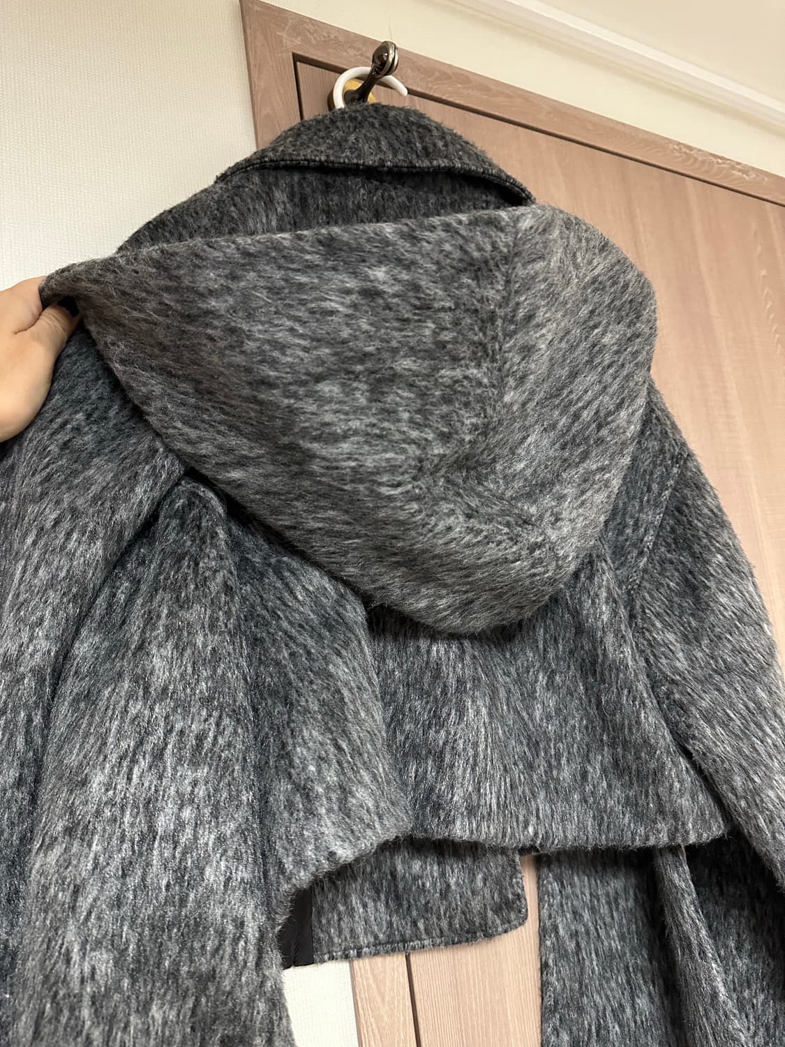 트리밍버드 Hairy Hoddie Muffler Set-up Crop C 상품이미지6