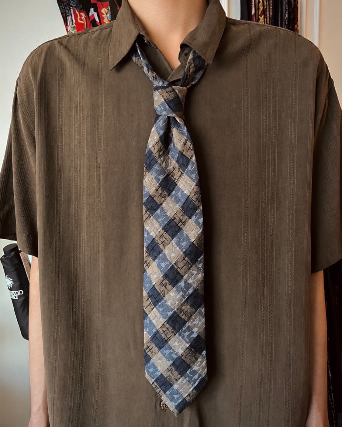 80-90s I.M Product by ISSEY MIYAKE Tie 상품이미지2