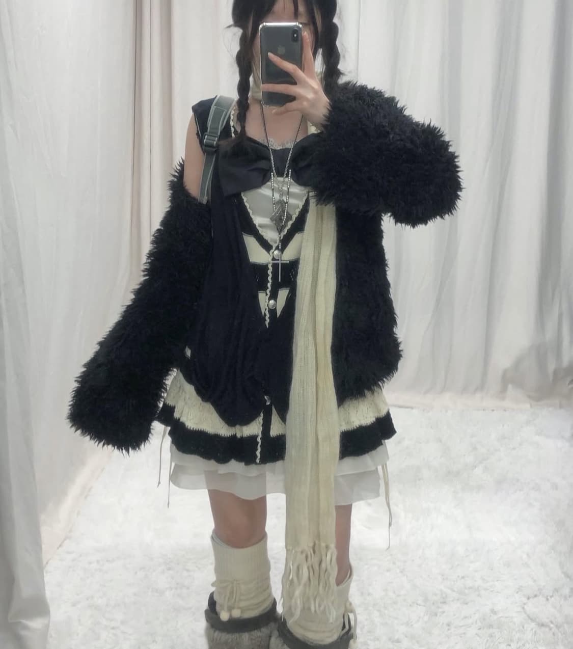 선가든파티 큐빈티지 와이즈걸 샵502 데스라이즈 스윙잉 니혼진 세트 상품이미지3