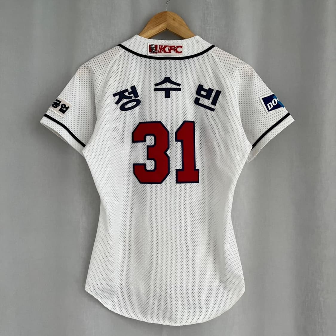 두산 베어스 반팔 야구 유니폼/정수빈/#3929 상품이미지2