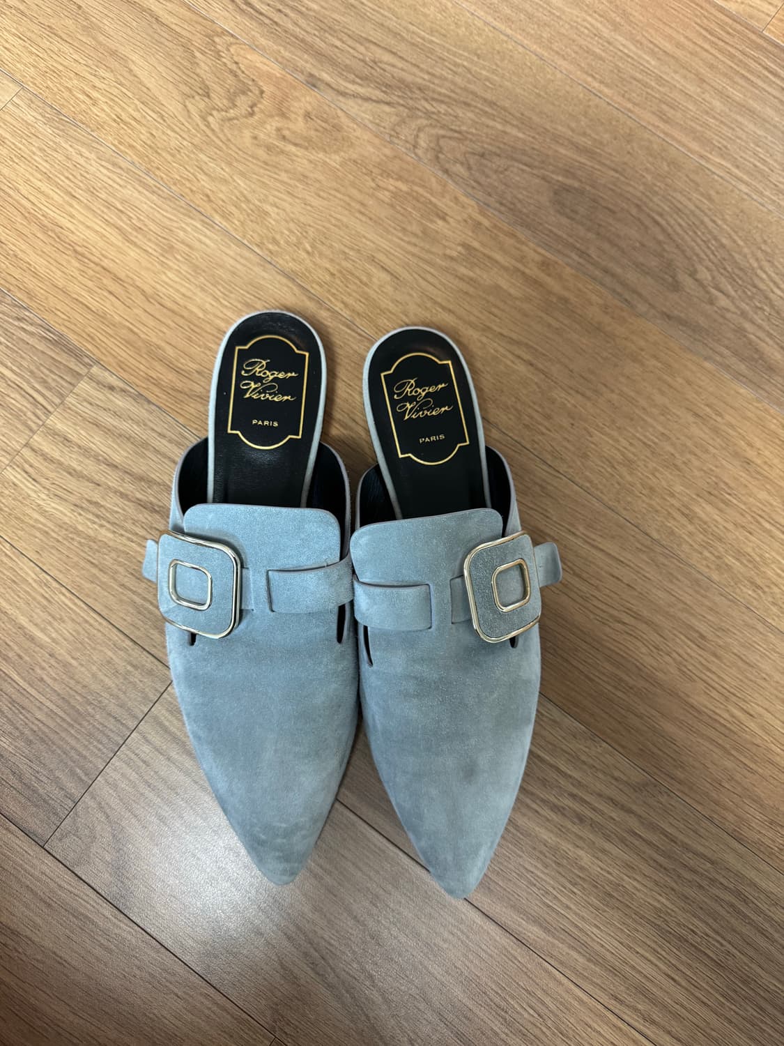 [Roger Vivier] 로저비비에 스웨이드 뮬 샌들 37.5 상품이미지7