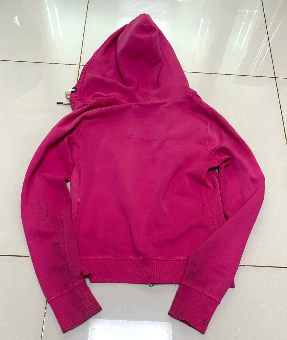 아베크롬비 빈티지 후드 핑크(딱붙핏) 상품이미지4