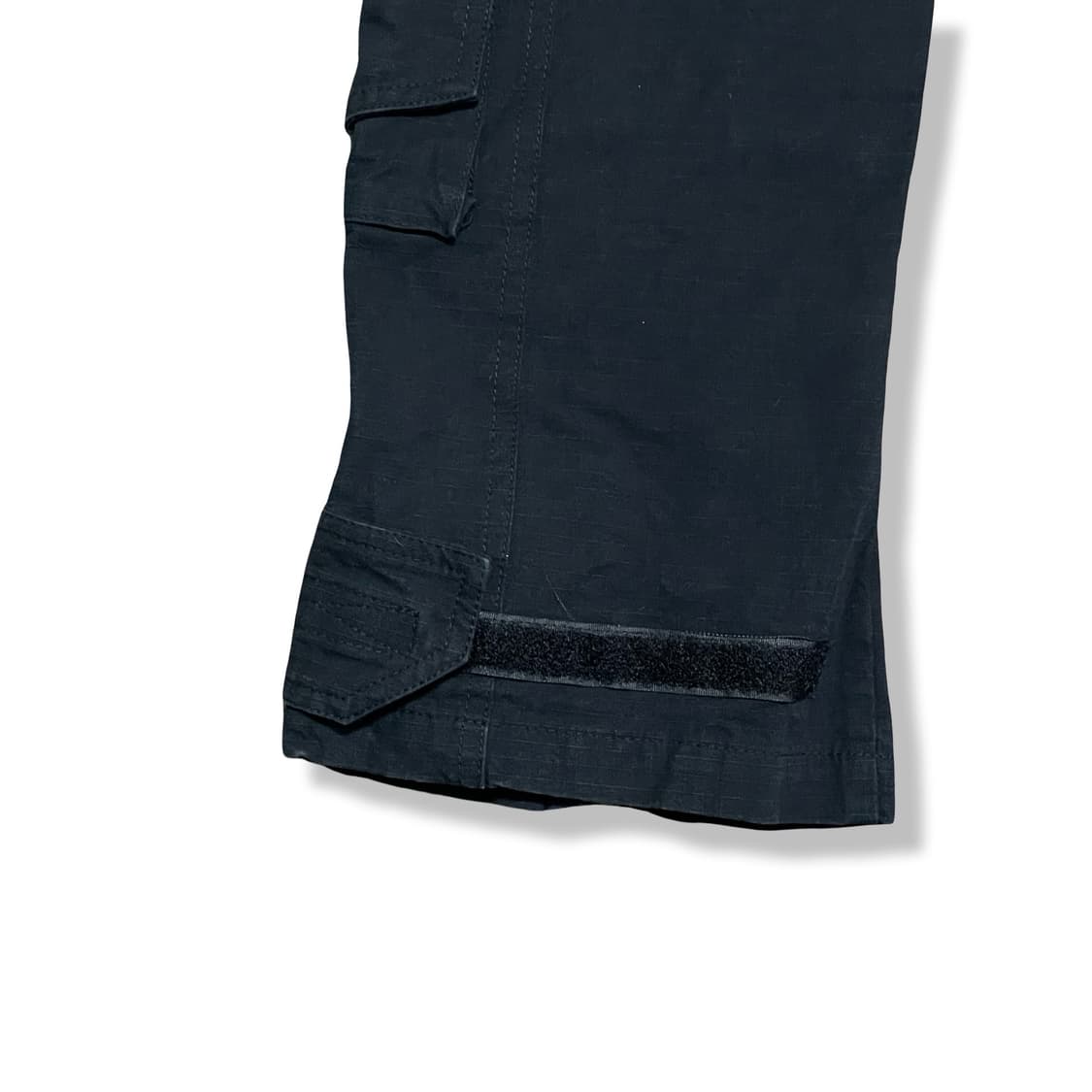 [1] 드네즈 denage 블랙 펑크 지퍼 디테일 카고 바지 상품이미지5