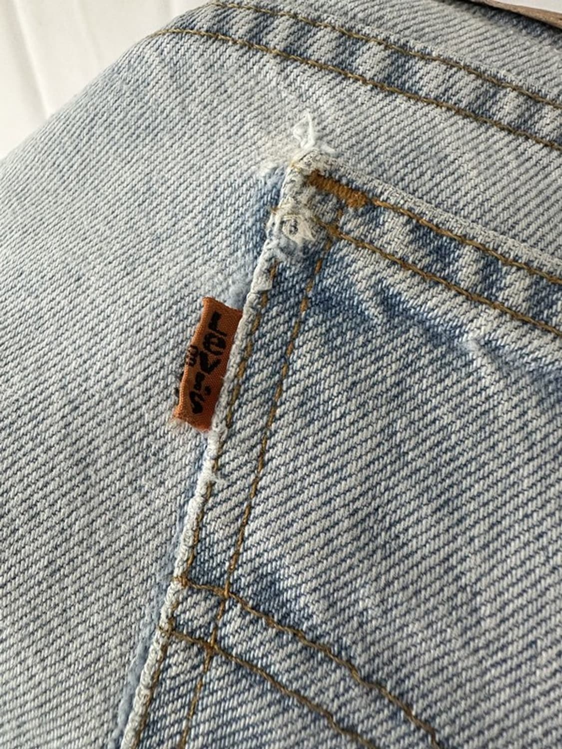 [W40L34] LEVI'S 리바이스560 90s USA 빈티지 오렌지탭 상품이미지3