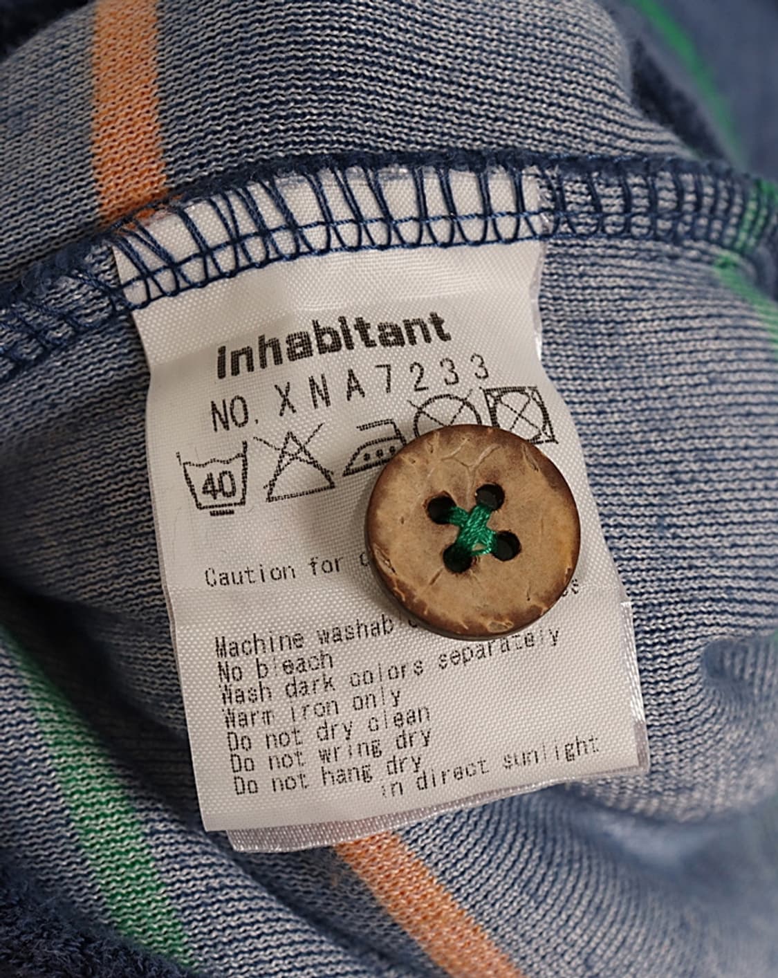 inhabitant Terry Zip Hoodie 상품이미지8