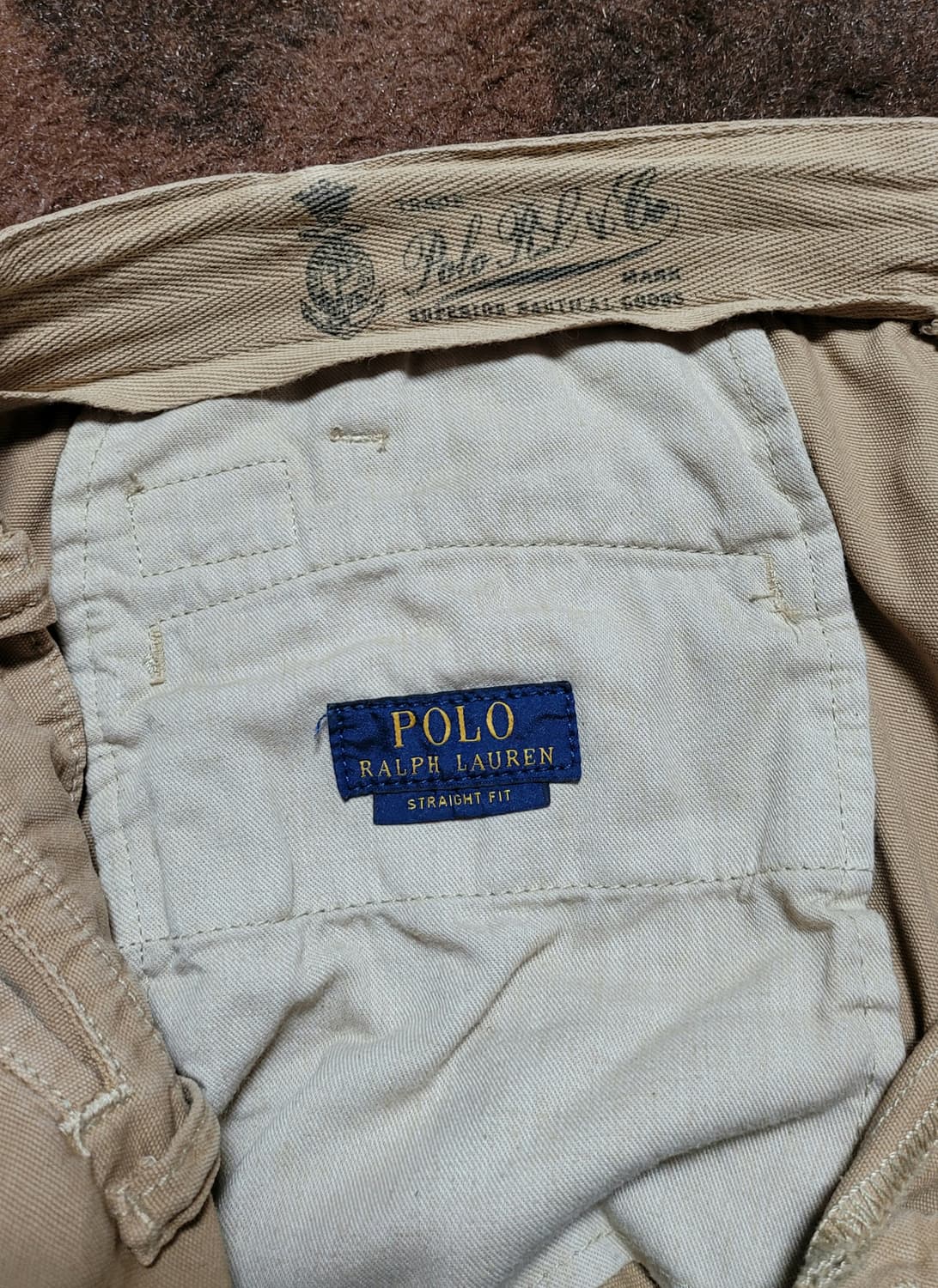 폴로 랄프로렌 남성용 카멜 코튼팬츠(36/34) 상품이미지6