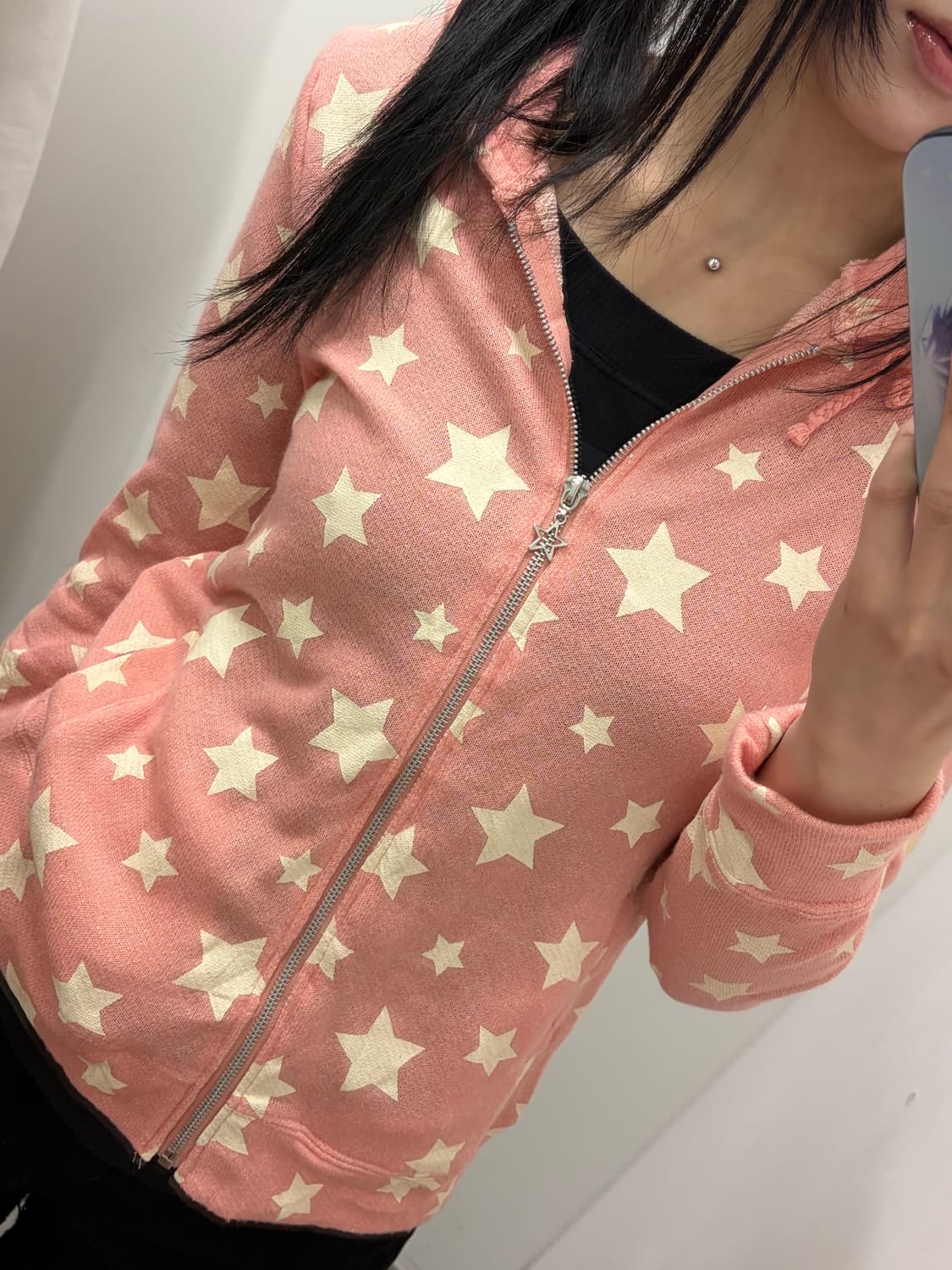 Y2K 스타 후드집업 상품이미지6