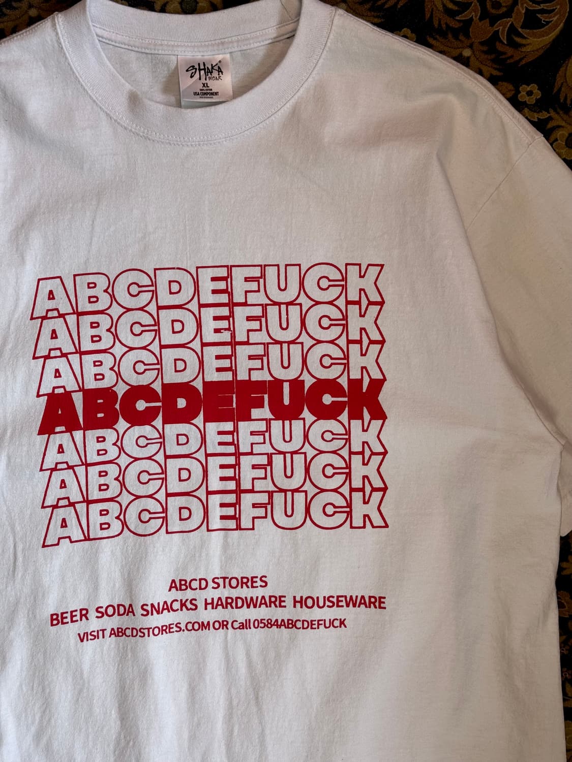 샤카웨어 FUCK 티셔츠  상품이미지2