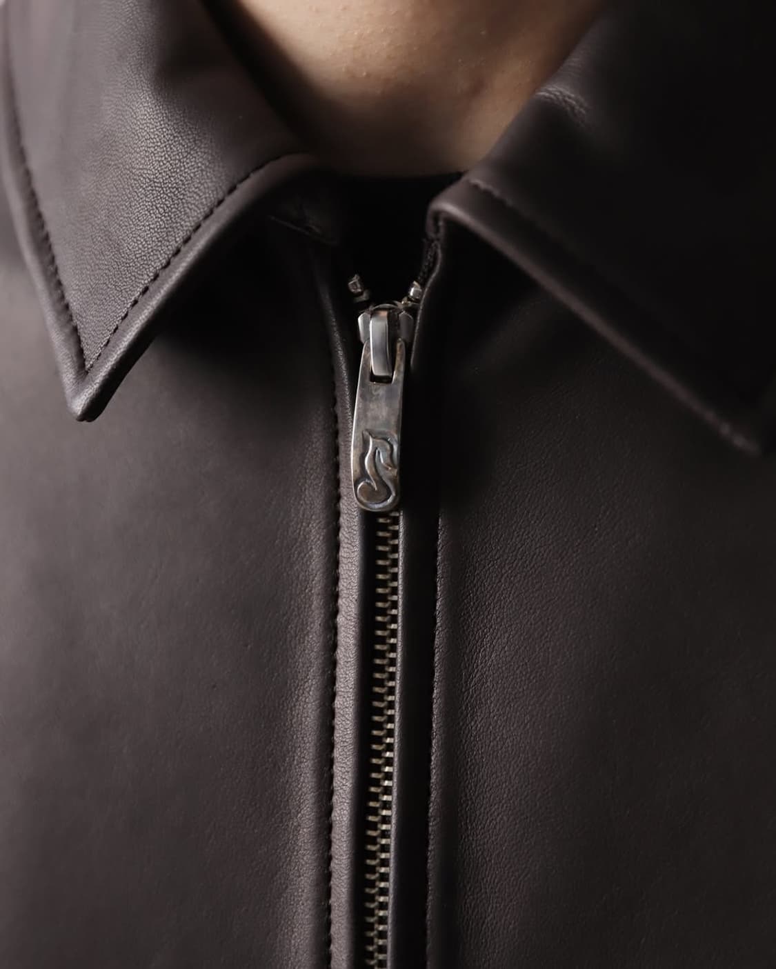 포터클래식 / 레더 집업 자켓 / 3 상품이미지3