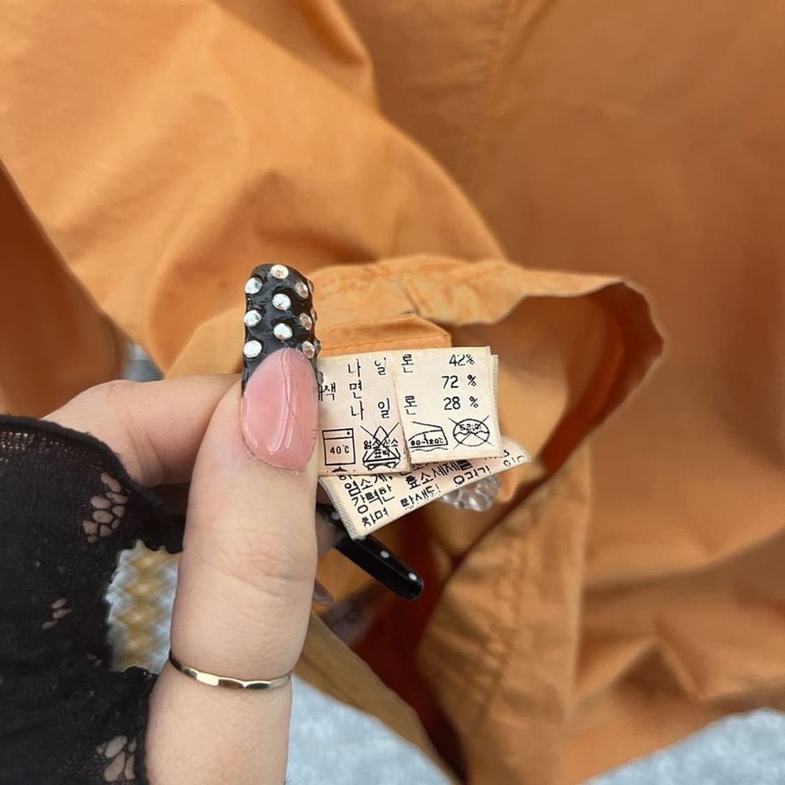 씨피컴퍼니 컨트리 레트로 빈티지 오렌지 워크 자켓 105 C10550 상품이미지7