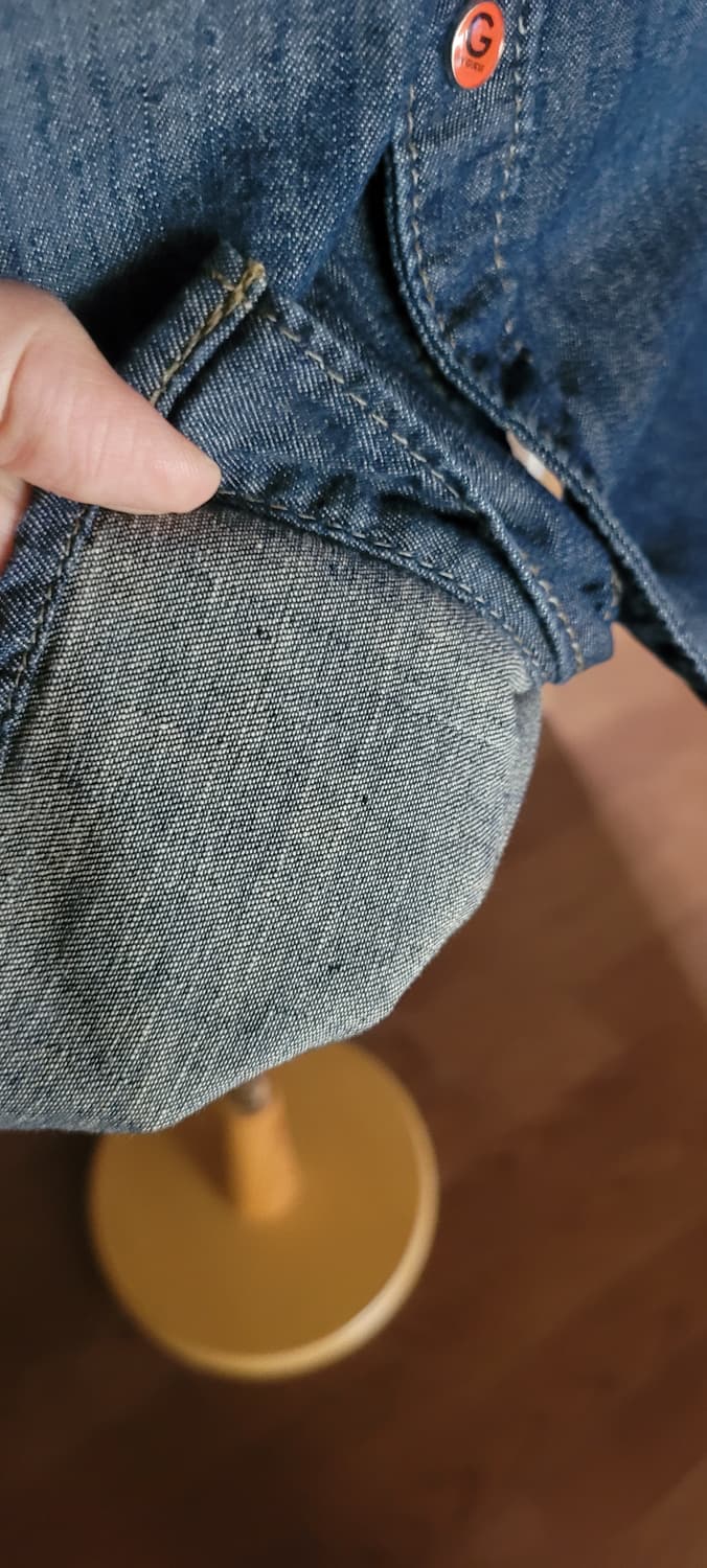 (남성95사이즈) 게스 청남방(봄~초여름) 상품이미지6