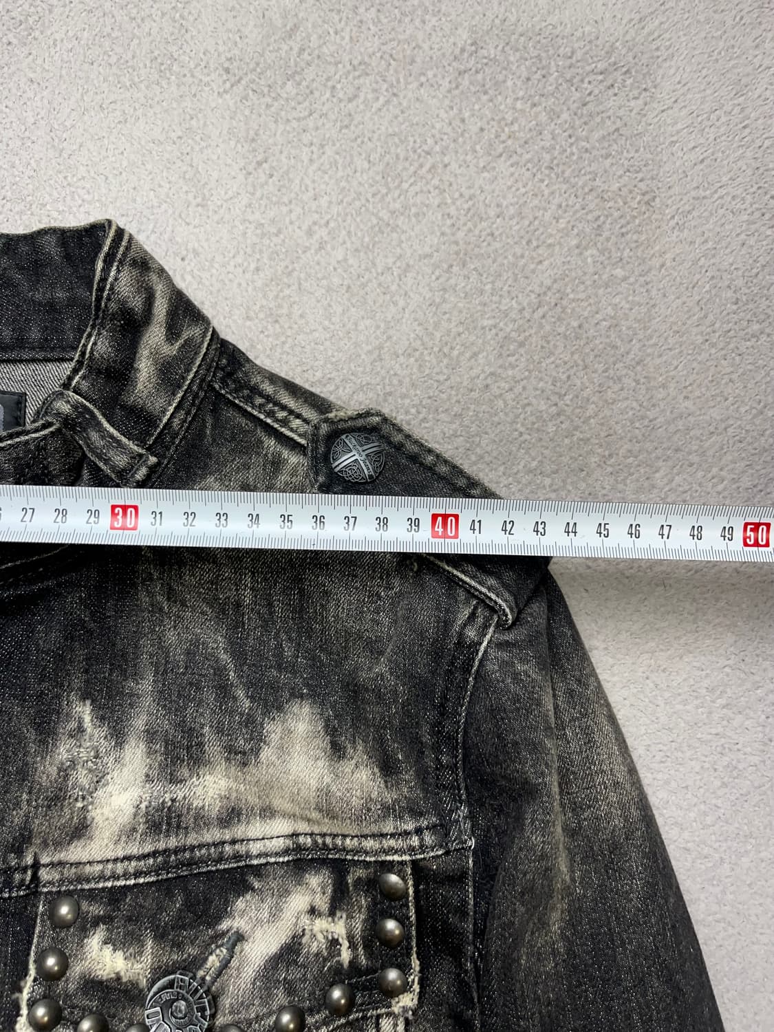 [XL] 버커루 데님자켓 - 100 -105slim 청자켓 상품이미지3
