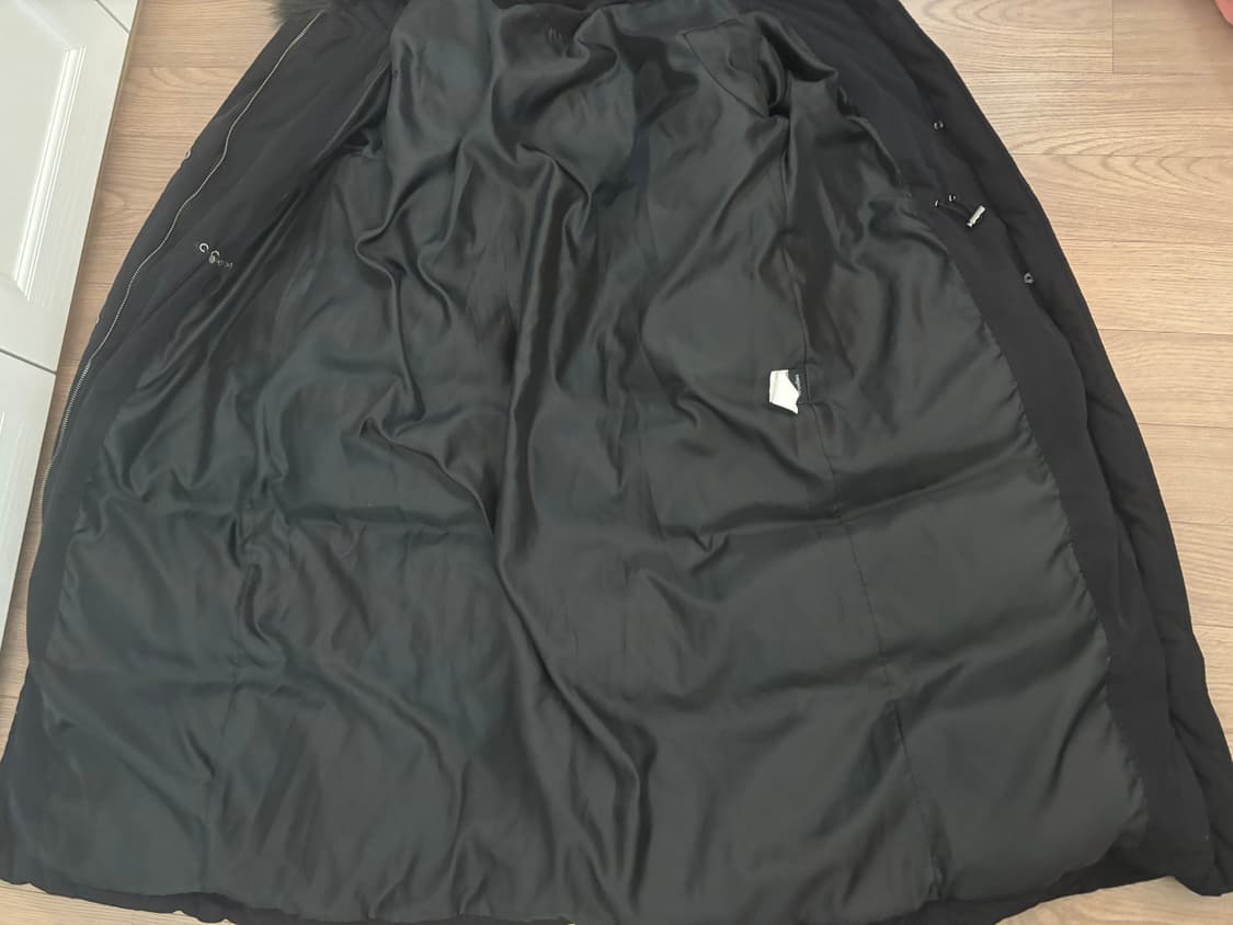 지컷 사가퍼 봉긋소매 구스다운 롱패딩 55 상품이미지7