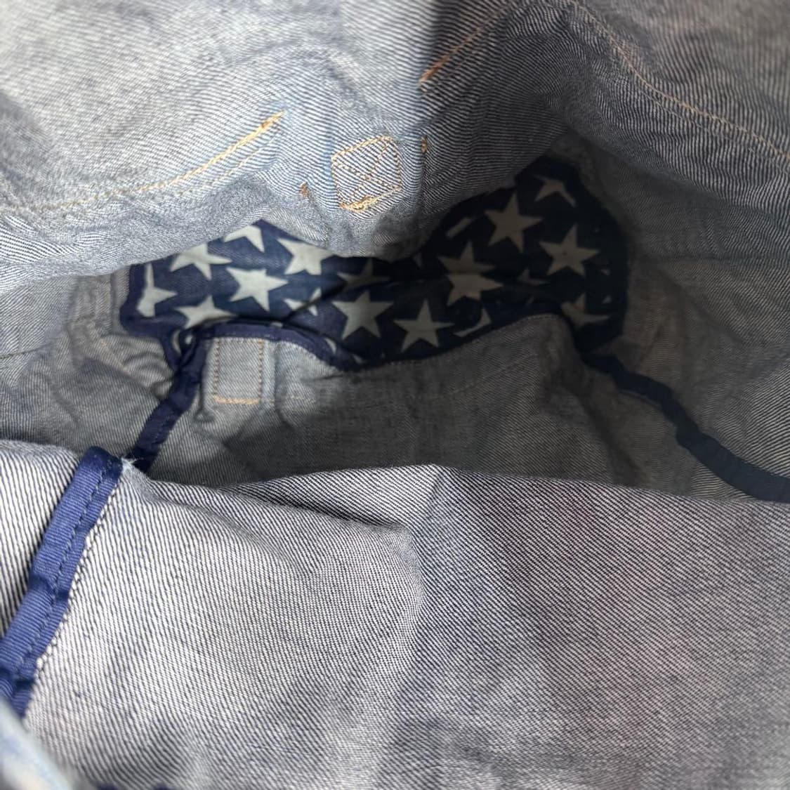 히스테릭 글래머 스타 데님 럭색 백팩 상품이미지8