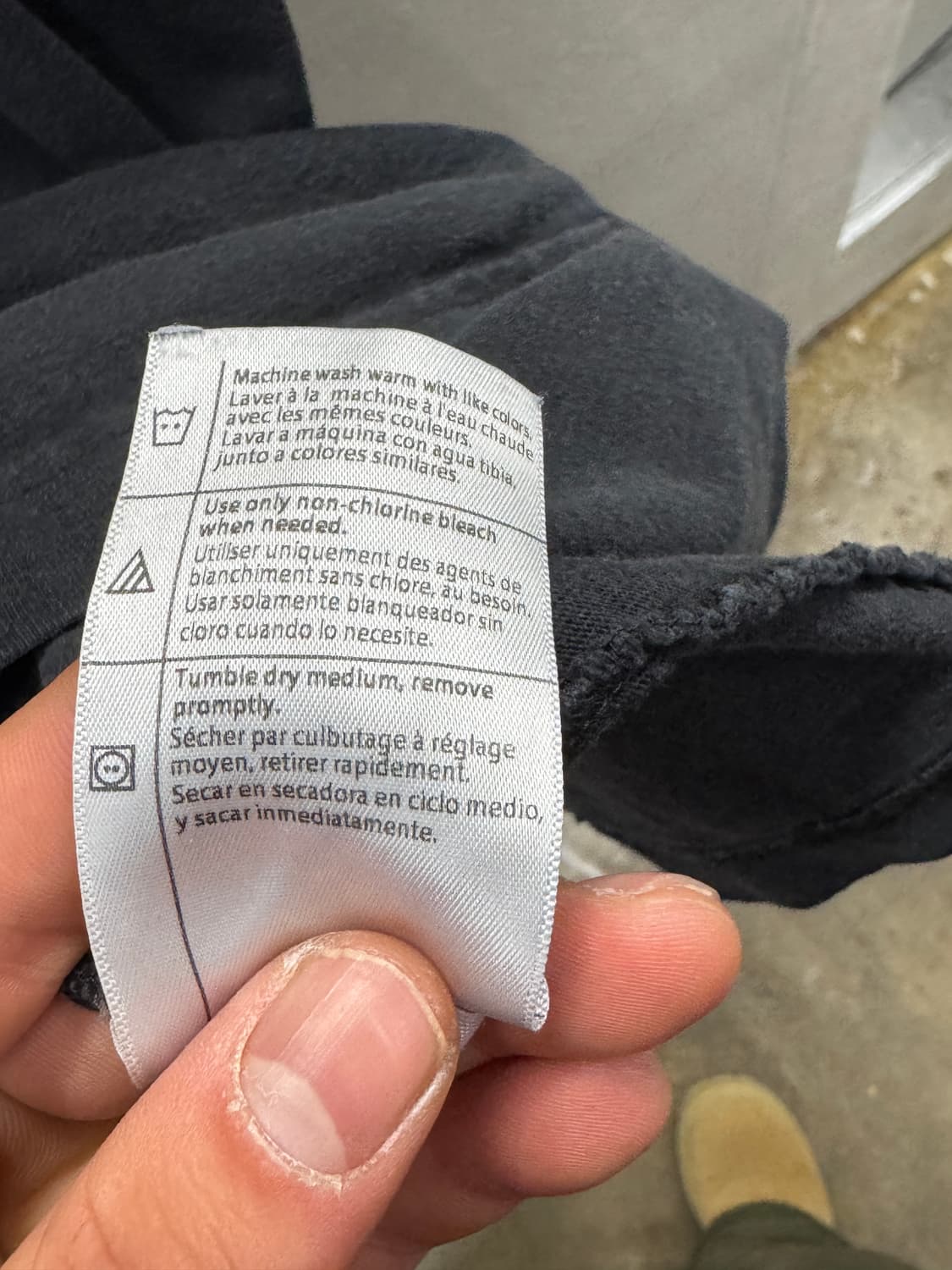 칼하트 반팔 티셔츠 XL 블랙 상품이미지5