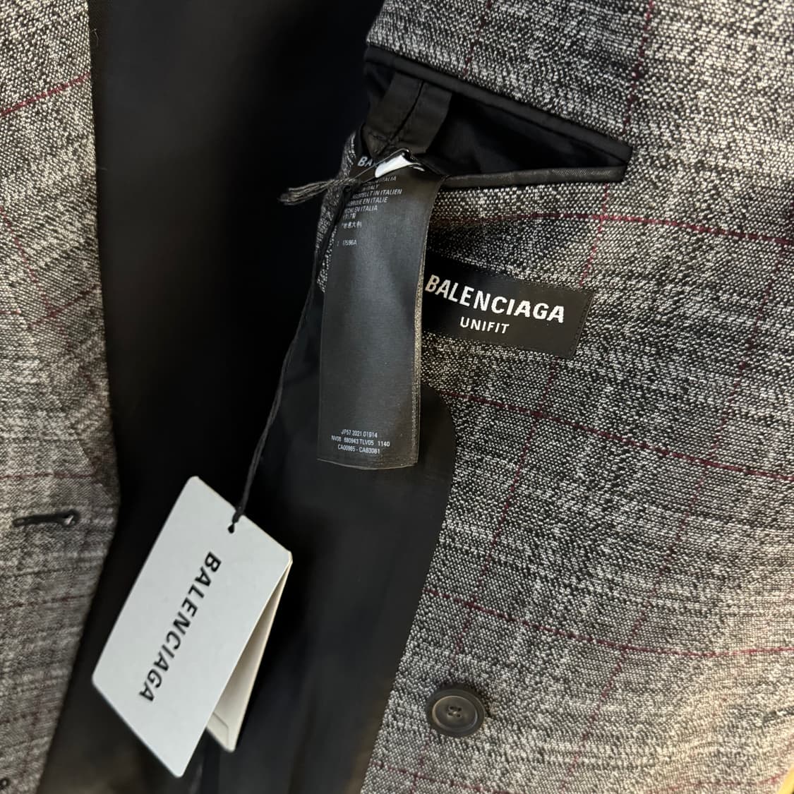 [2] 발렌시아가 엔지니어드 블레이저 그레이 상품이미지4