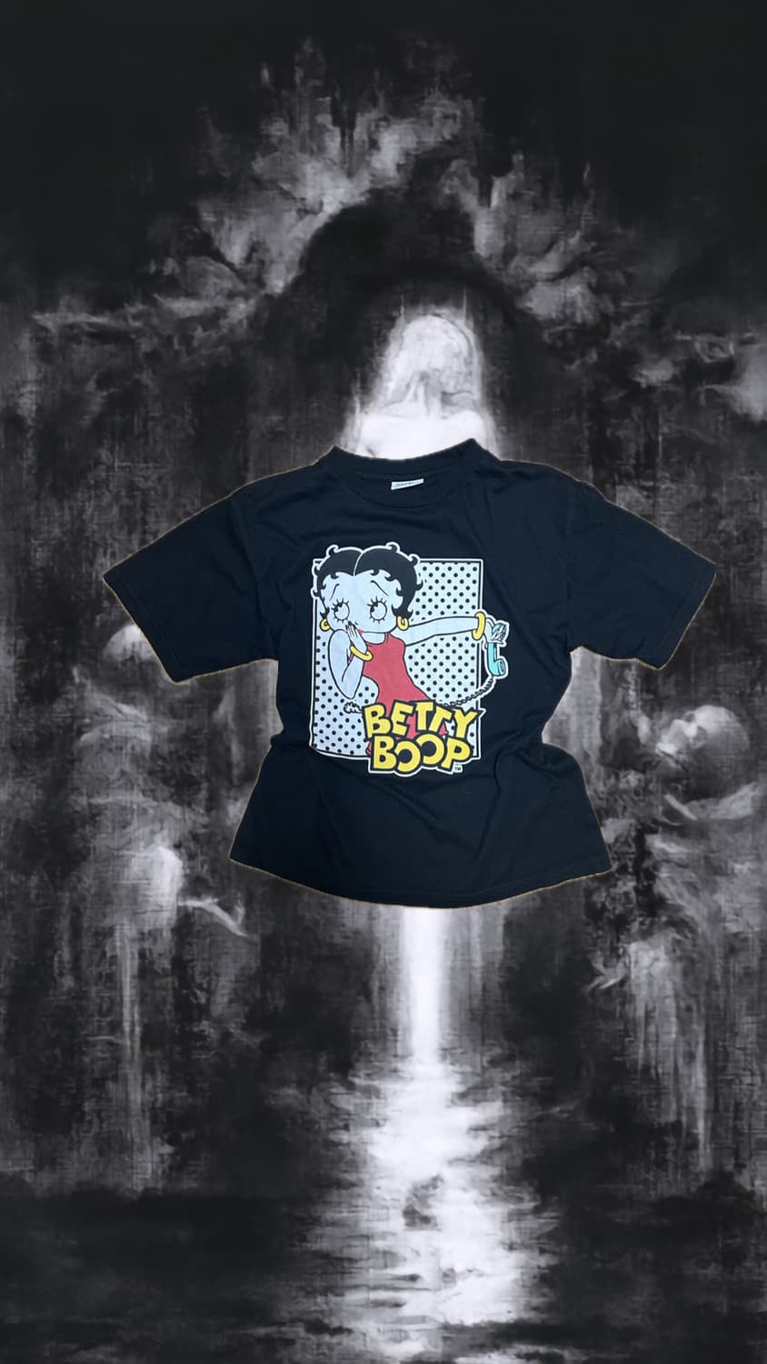 Betty boob cartoon t-shirt 상품이미지1