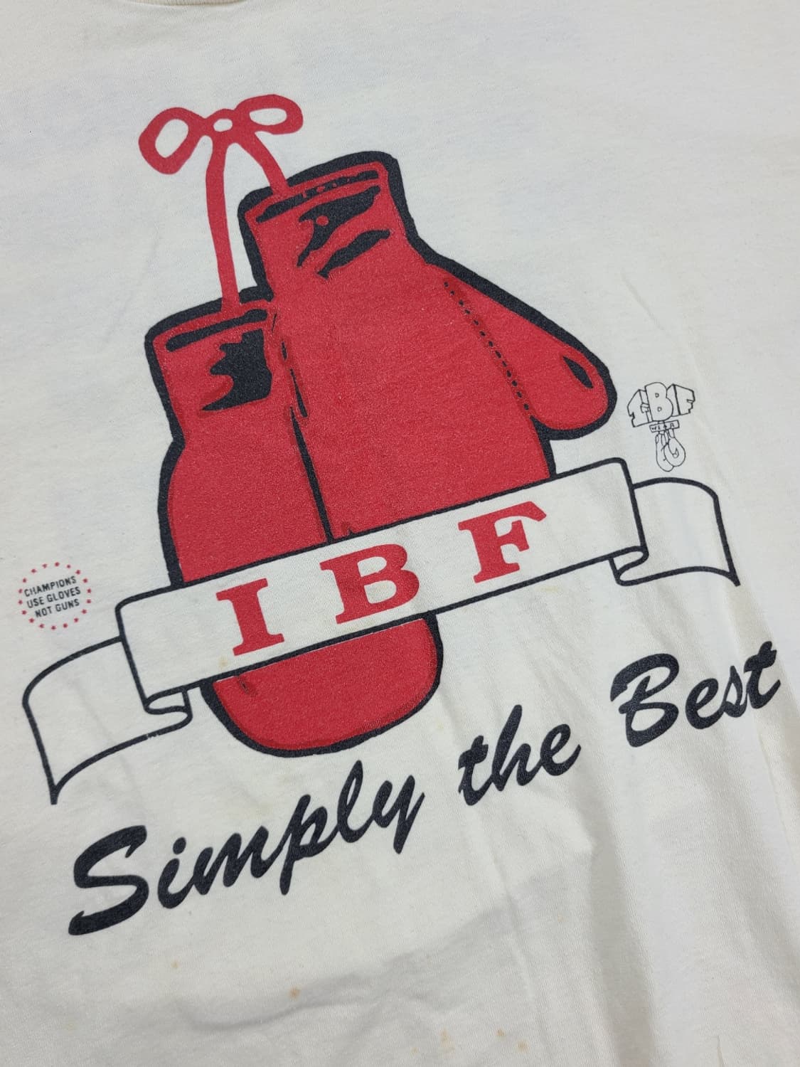 90s IBF 싱글스티치 티셔츠 (usa) 상품이미지2