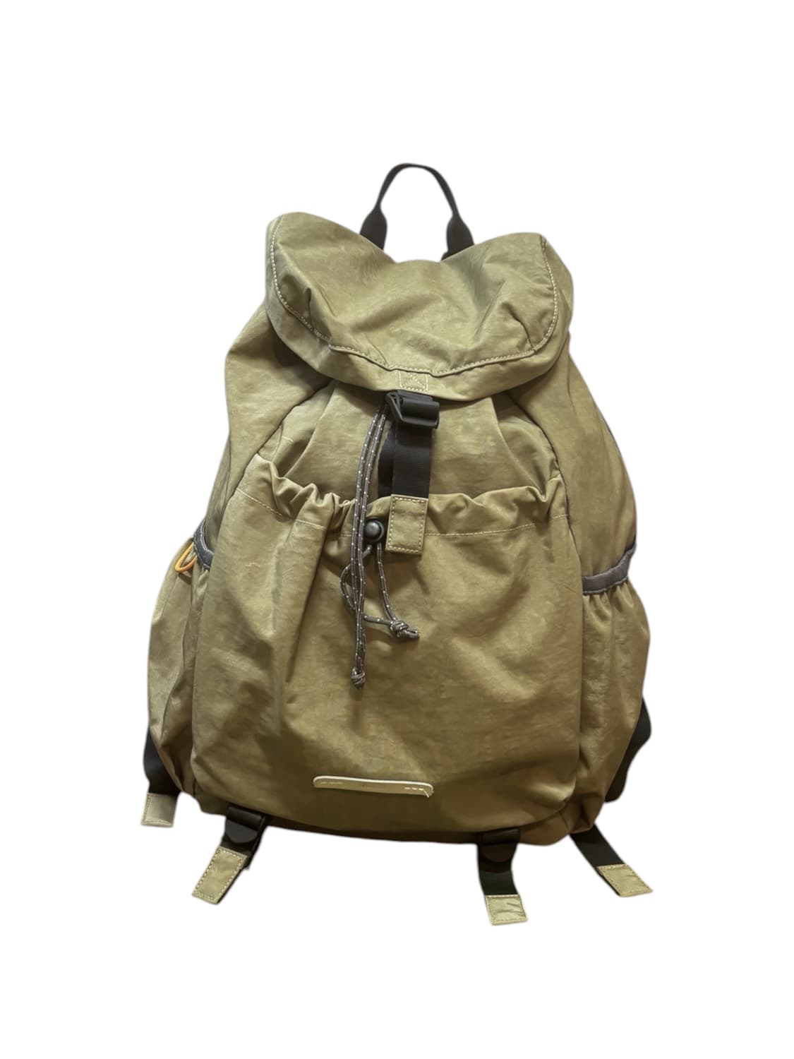 로우로우 스트링 럭색 백팩 올리브 상품이미지1