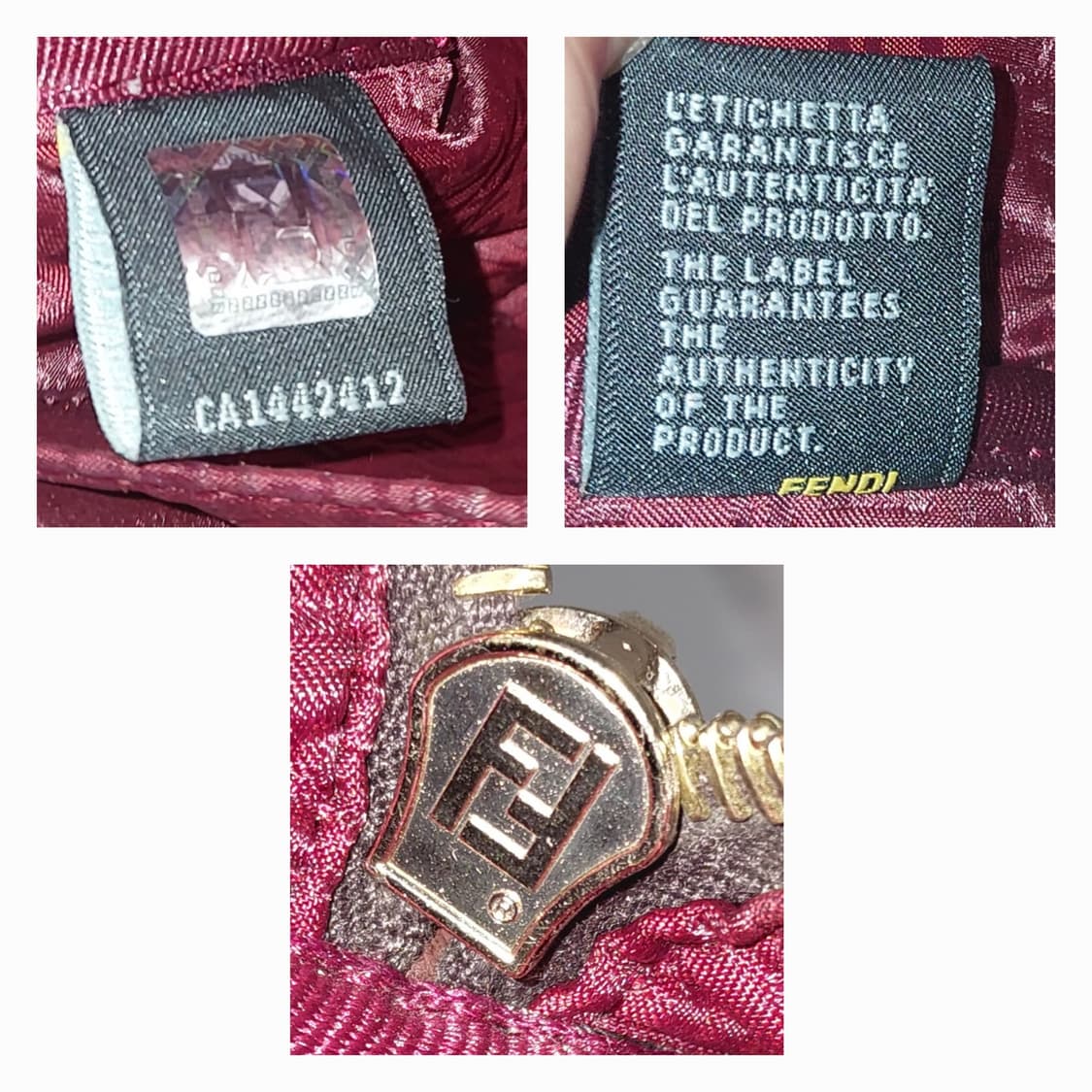 펜디 주카 멀티컬러 보스턴 토트백 (정품) 상품이미지10