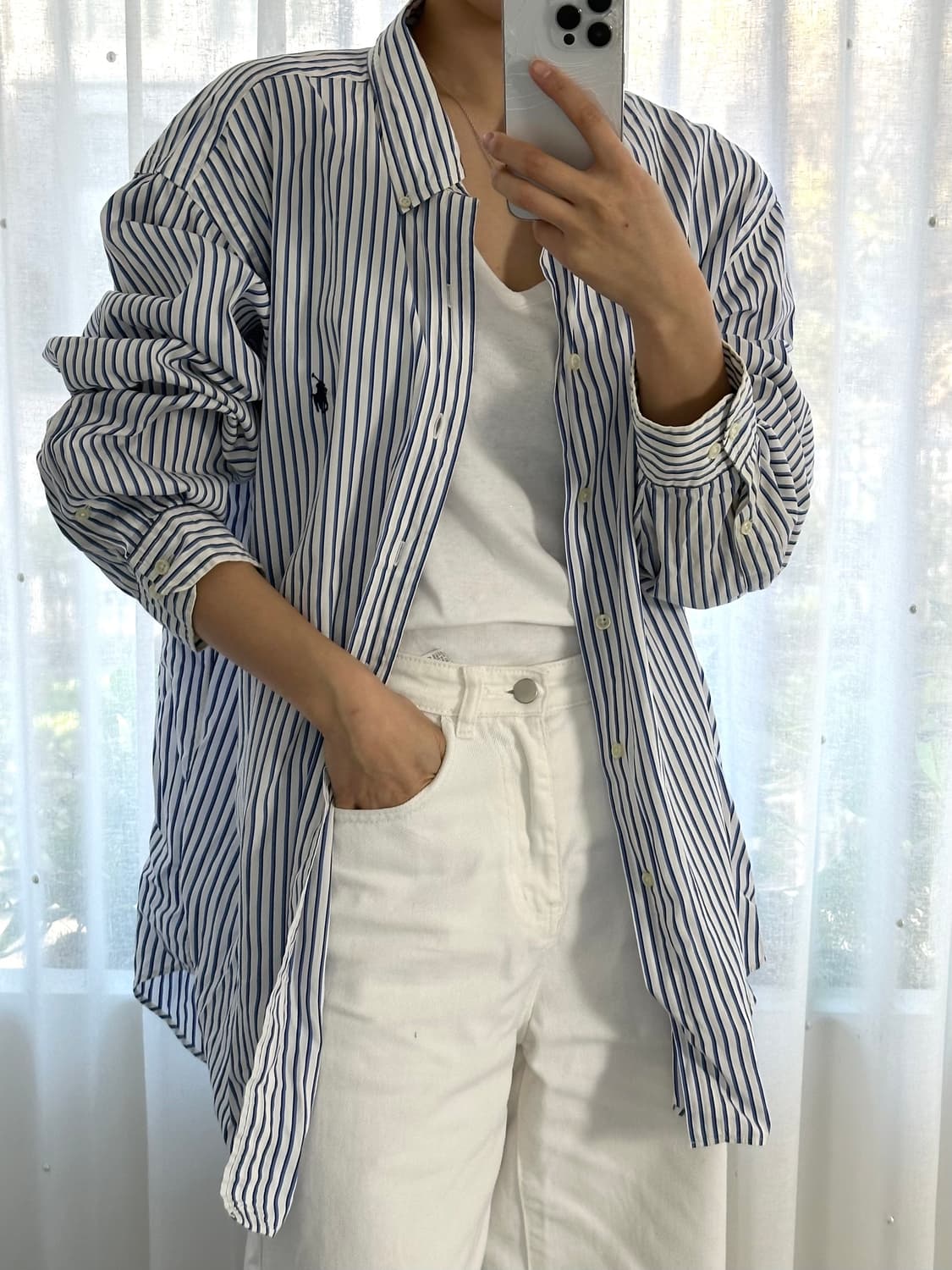 폴로랄프로렌 스트라이프 셔츠 상품이미지1