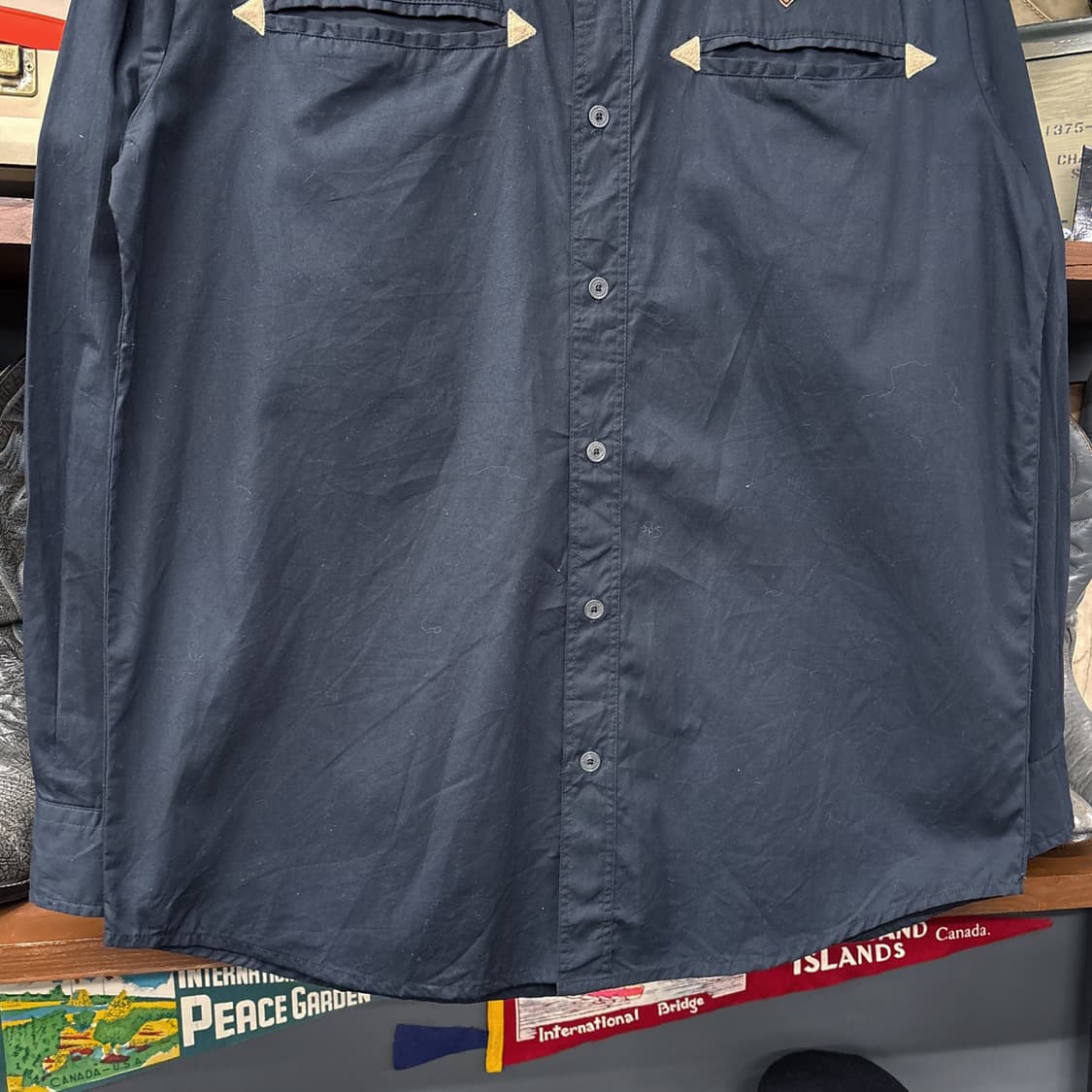 아틀라스 네이티브 나바호 엠브로이드 웨스턴 셔츠 N1076 상품이미지4