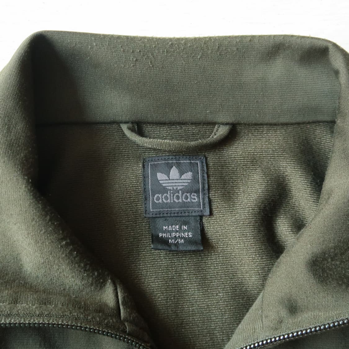 빈티지 og 아디다스 파이어버드 올리브 져지 상품이미지3