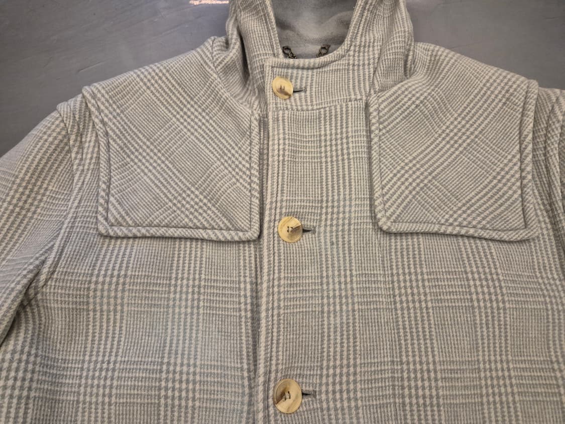 90s Tibbett 울 후드 코트 상품이미지4