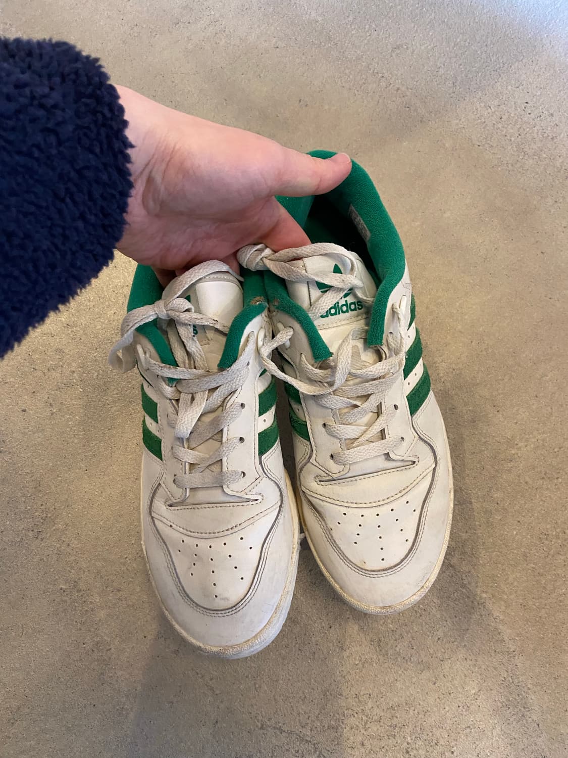 아디다스 라이벌리 로우 클라우드 화이트 그린 상품이미지2