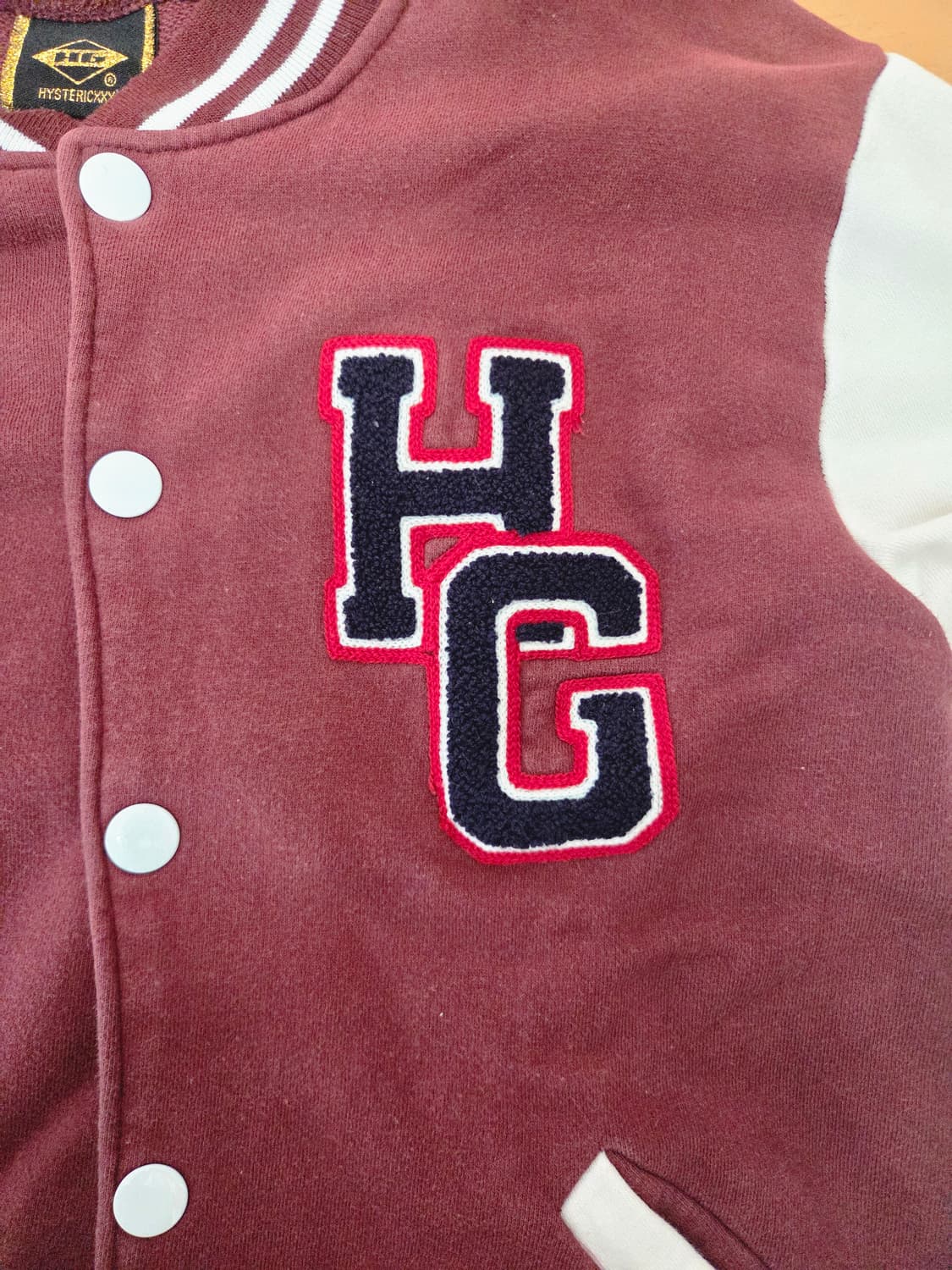 90s Hysteric Glamour Varsity Jacket 상품이미지9