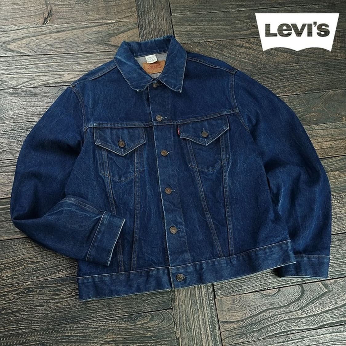 [리바이스]60'S 빈티지 350 마카오공장 빅 E 데님자켓 P01494 상품이미지1