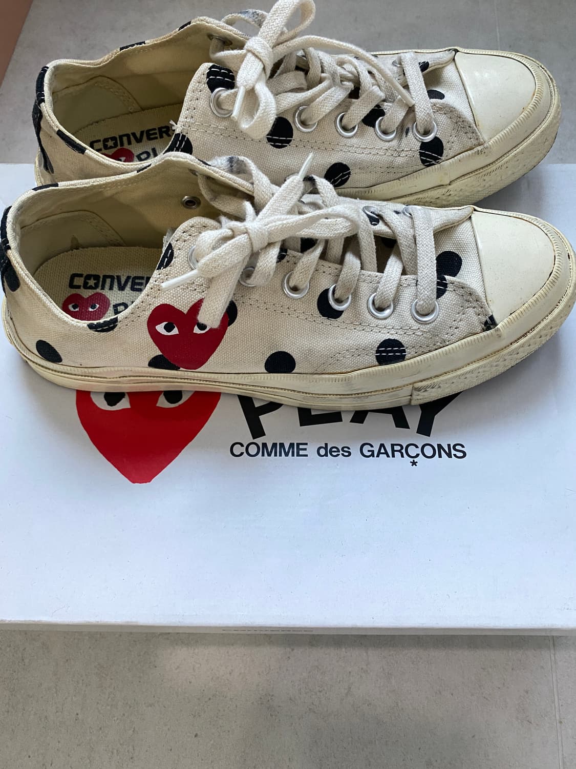 꼼데가르송 캔버스 240사이즈 상품이미지3