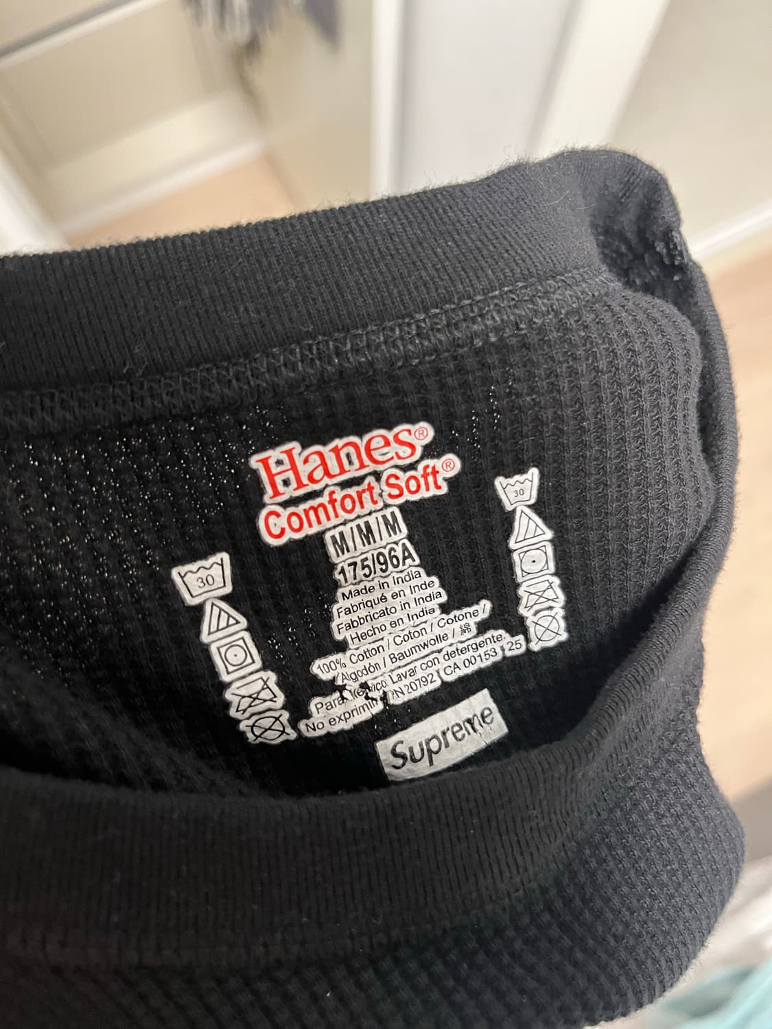 슈프림 헤인즈 써멀 크루넥 롱슬리브 상품이미지2