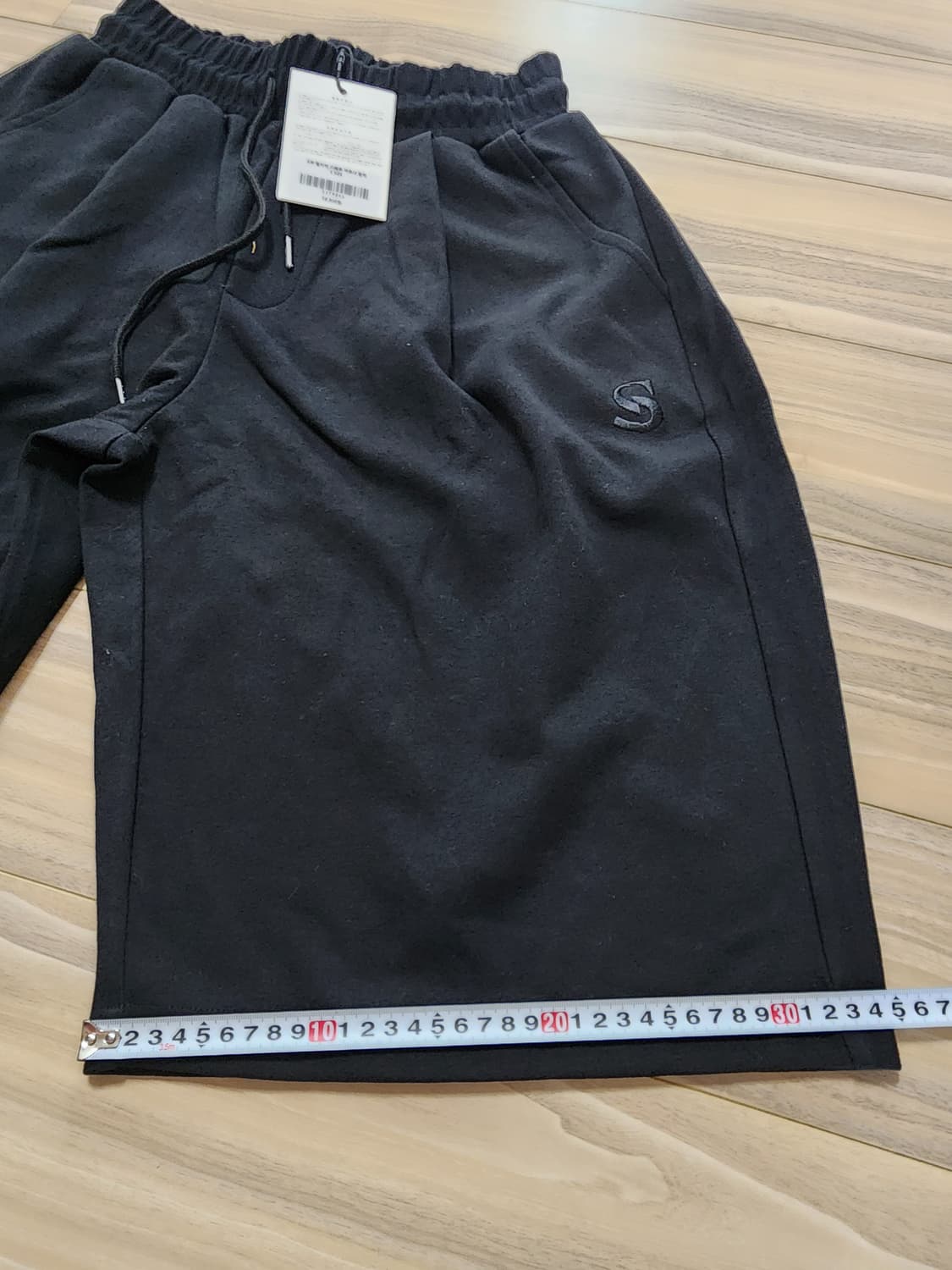 세븐셀라버뮤다팬츠반바지블랙 상품이미지7