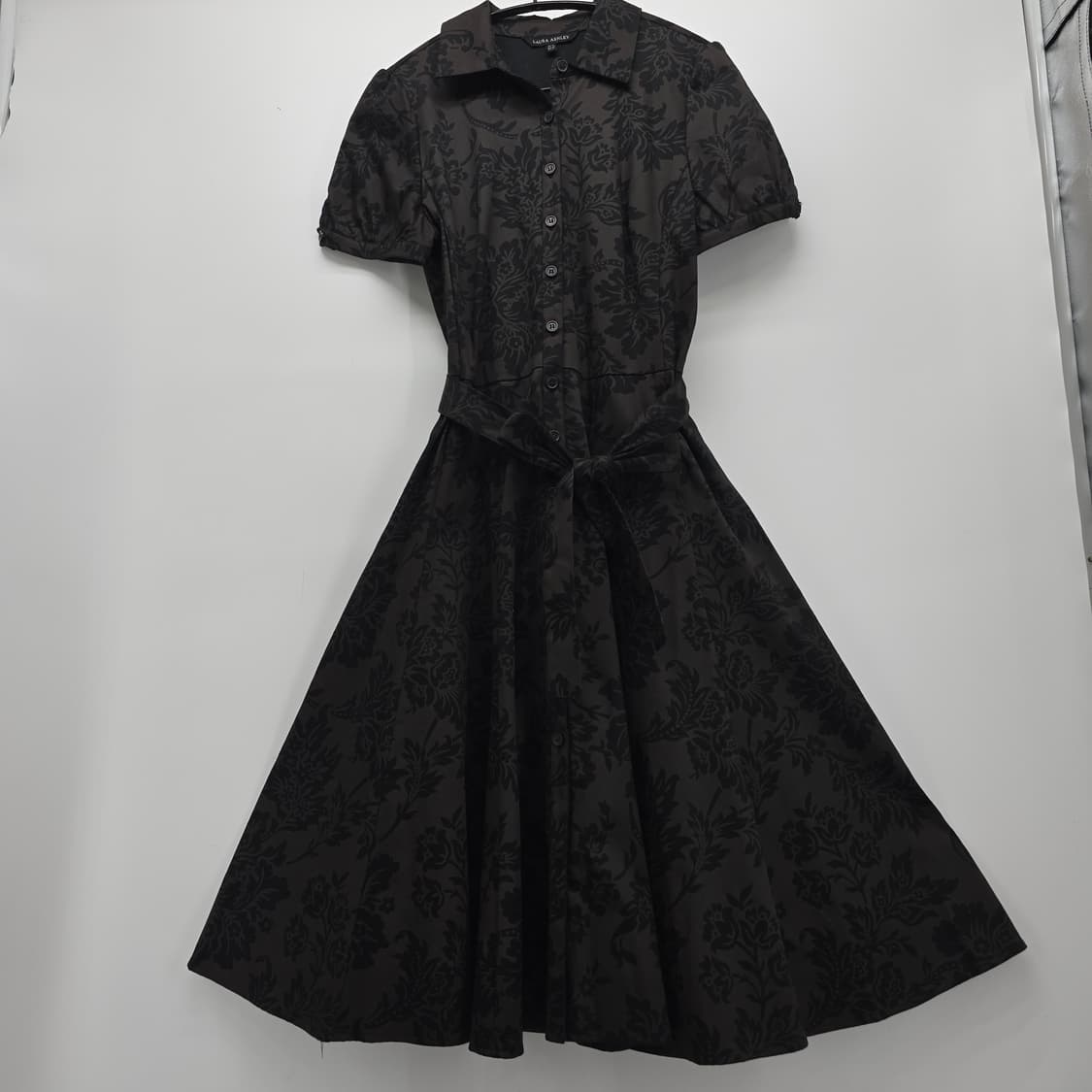 로라애슐리 플로럴 셔츠 원피스 하객룩 상품이미지1