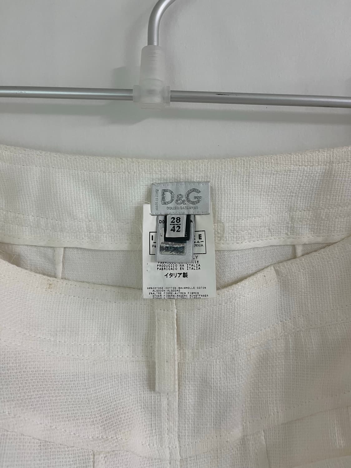 Dolce&Gabbana 화이트 스커트 상품이미지6
