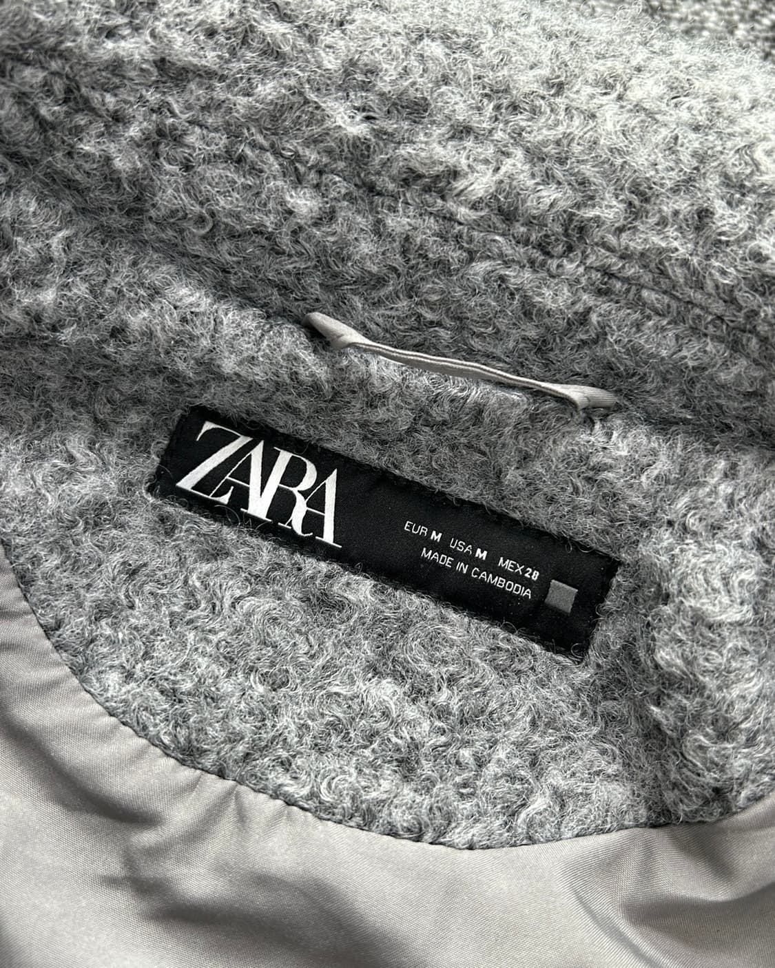 자라 부클레 봄버자켓  상품이미지5