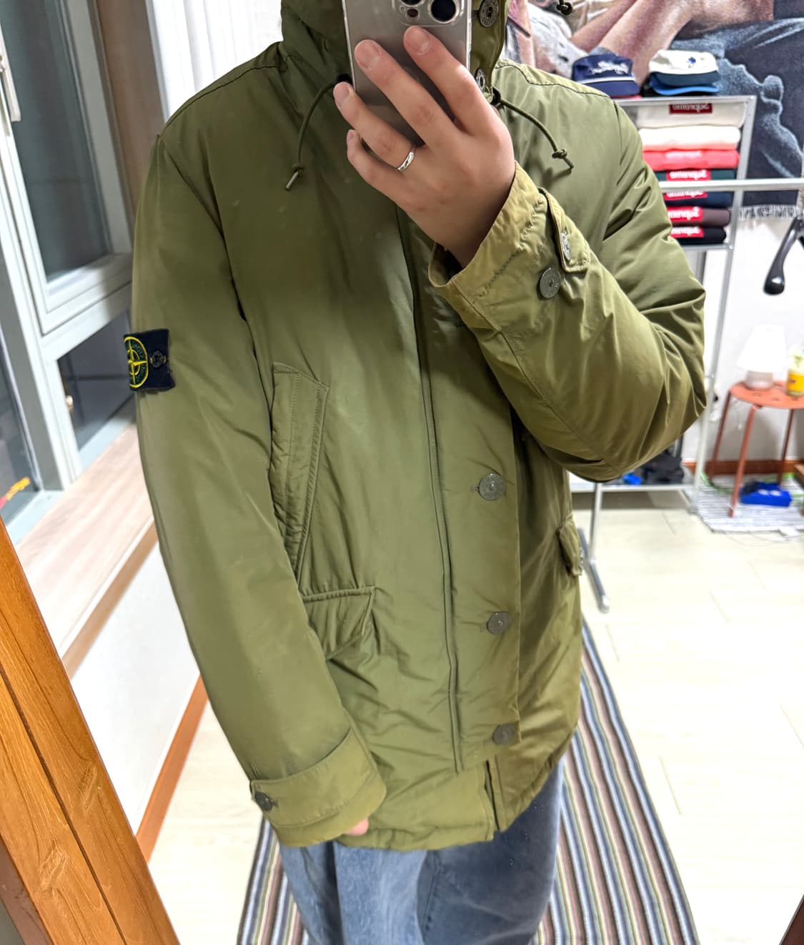 스톤아일랜드 다운 패딩 자켓 상품이미지1