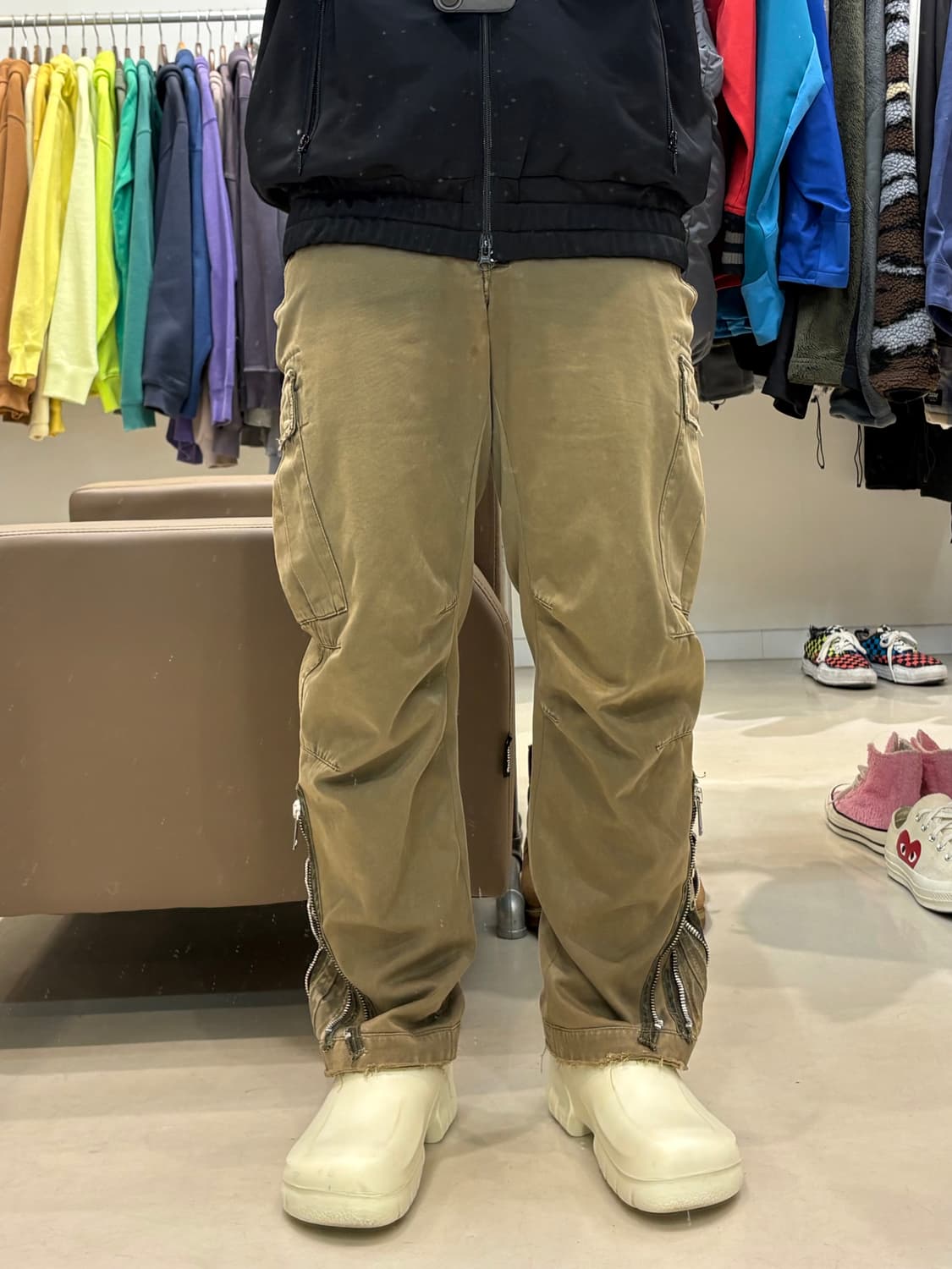 00s 돌체앤가바나 지퍼 카고 조거 팬츠 상품이미지8