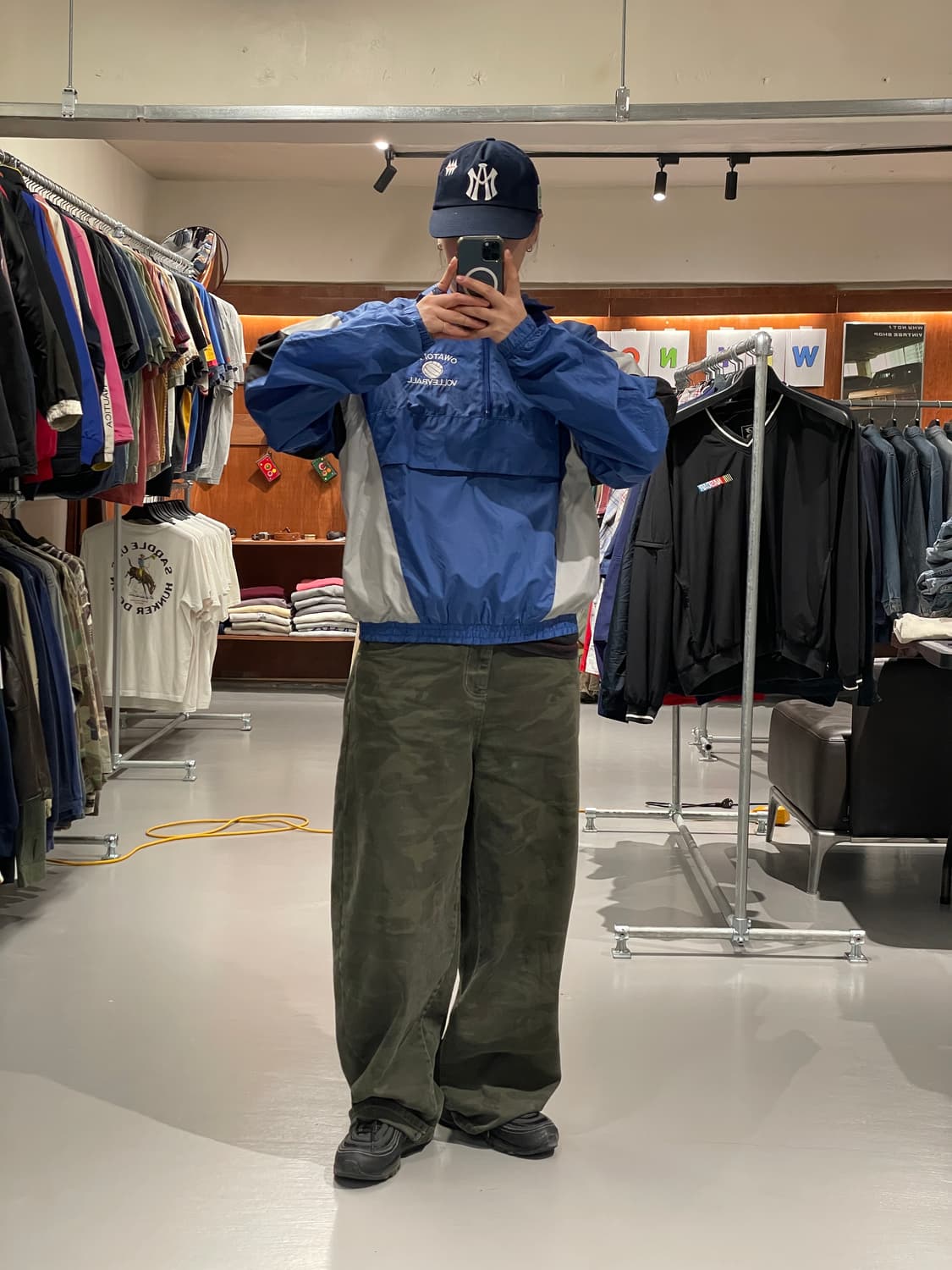 90s 올드스쿨 아노락 바람막이 자켓 상품이미지2